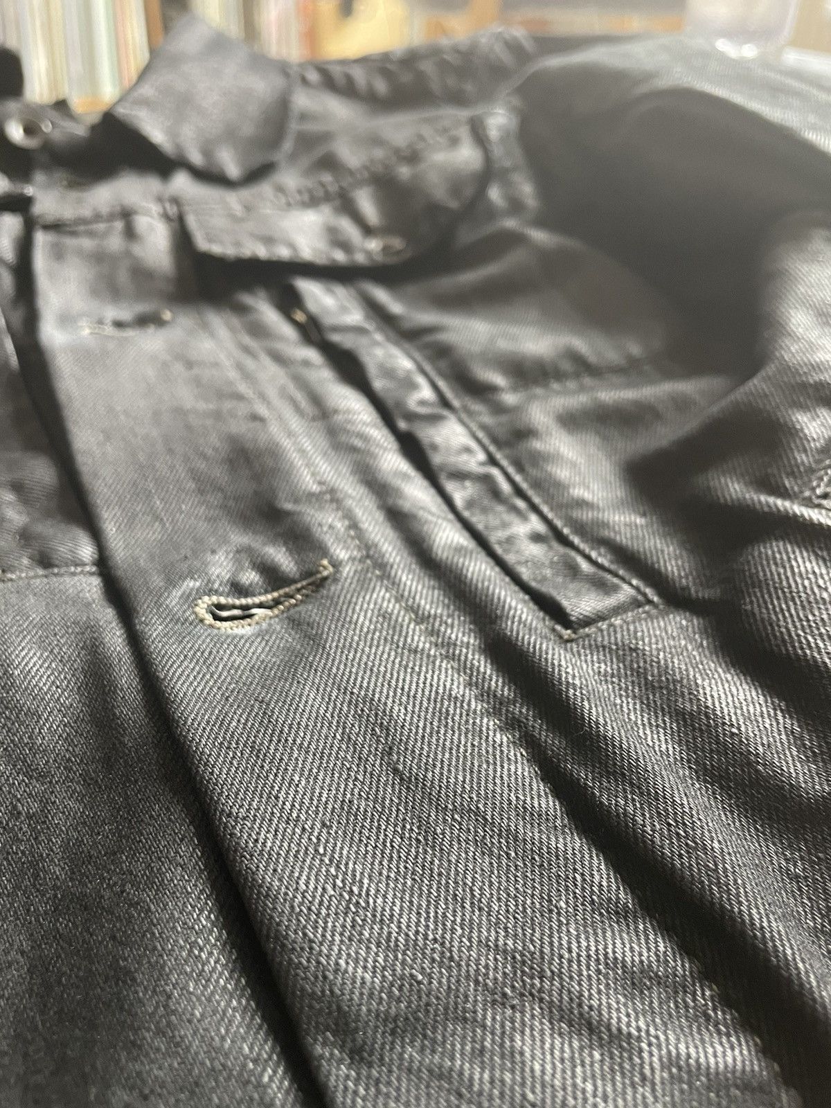 Rick Owens × Rick Owens Drkshdw Rick Owens Crust jean jacket Size US XS / EU 42 / 0 - 6 Thumbnail