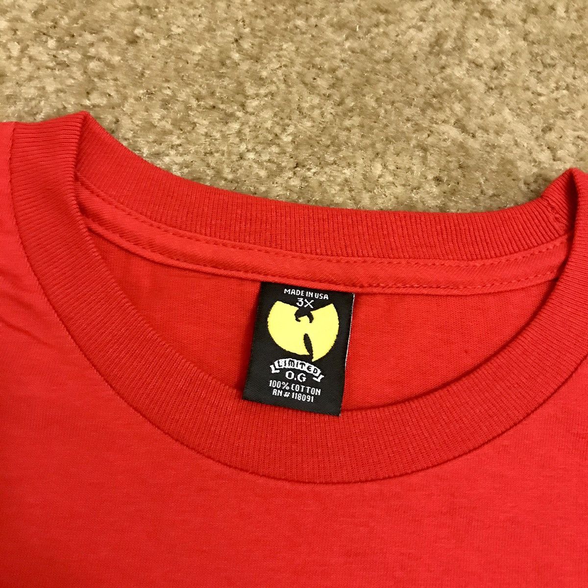 Wu-Tang Clan Wu-Tang Shirt Size 3XL Rza Bobby Digital WuTang Rare Size US XXL / EU 58 / 5 - 4 Thumbnail