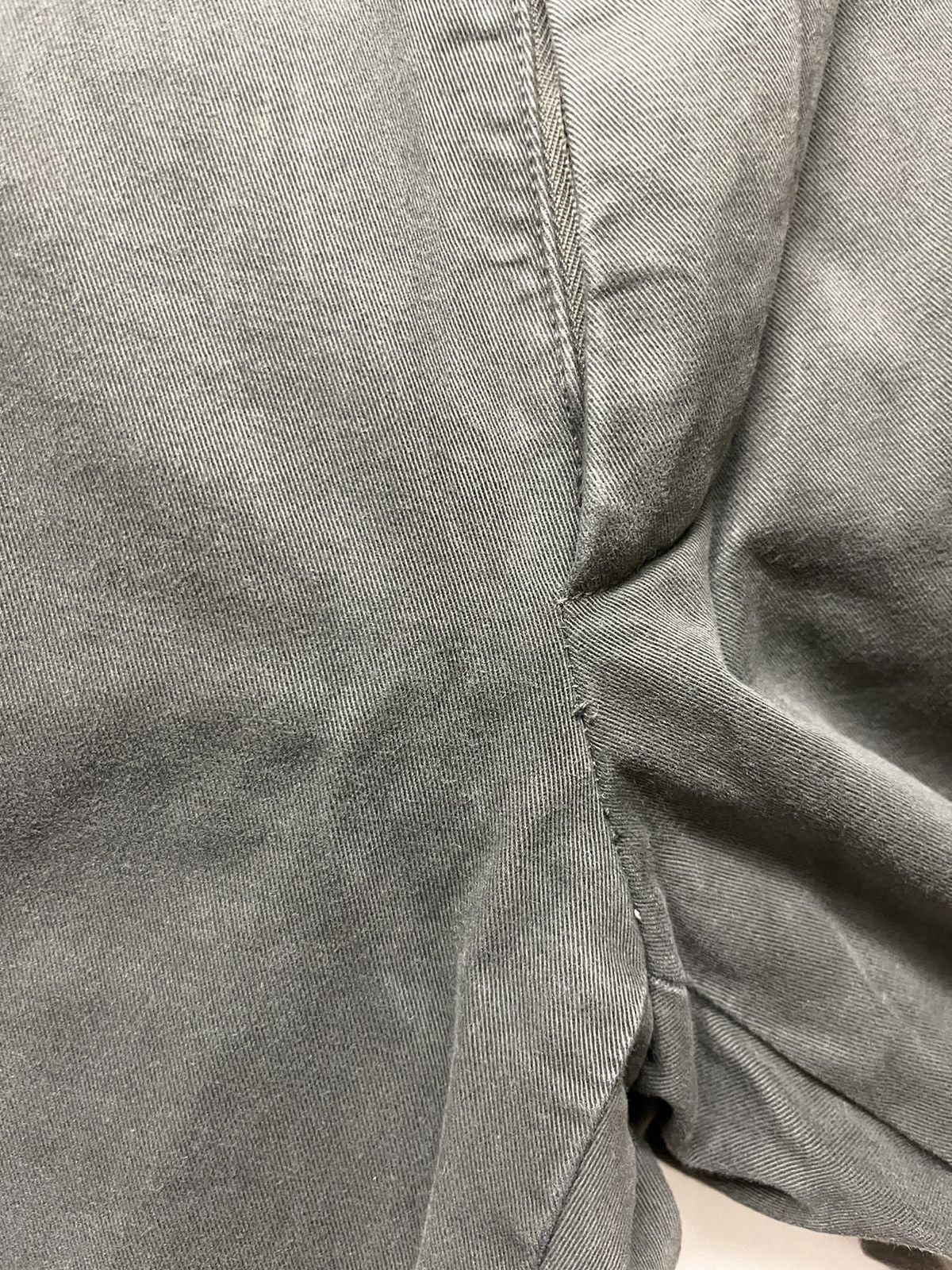 Dries Van Noten Army green flat front chinos Size US 29 - 4 Thumbnail