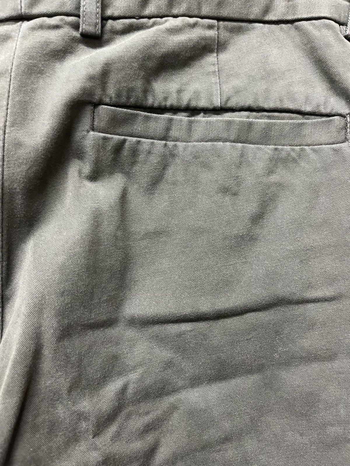 Dries Van Noten Army green flat front chinos Size US 29 - 5 Thumbnail