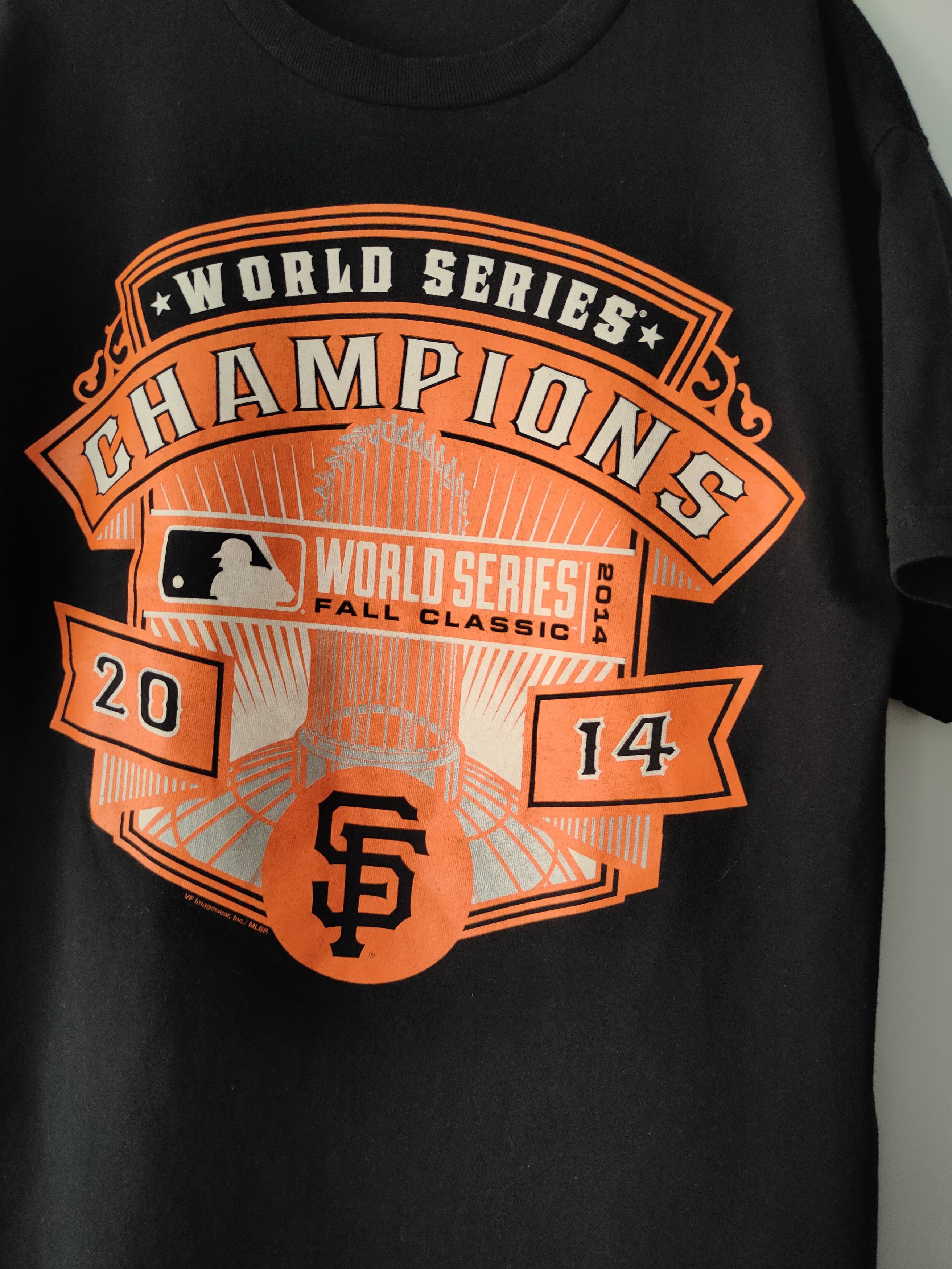 MLB × Vintage San Francisco World Series Champions Baseball T Shirt 2014 Size US M / EU 48-50 / 2 - 2 Thumbnail