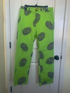 Golf Wang Golf Wang Chinos Lime ID Pants | Grailed