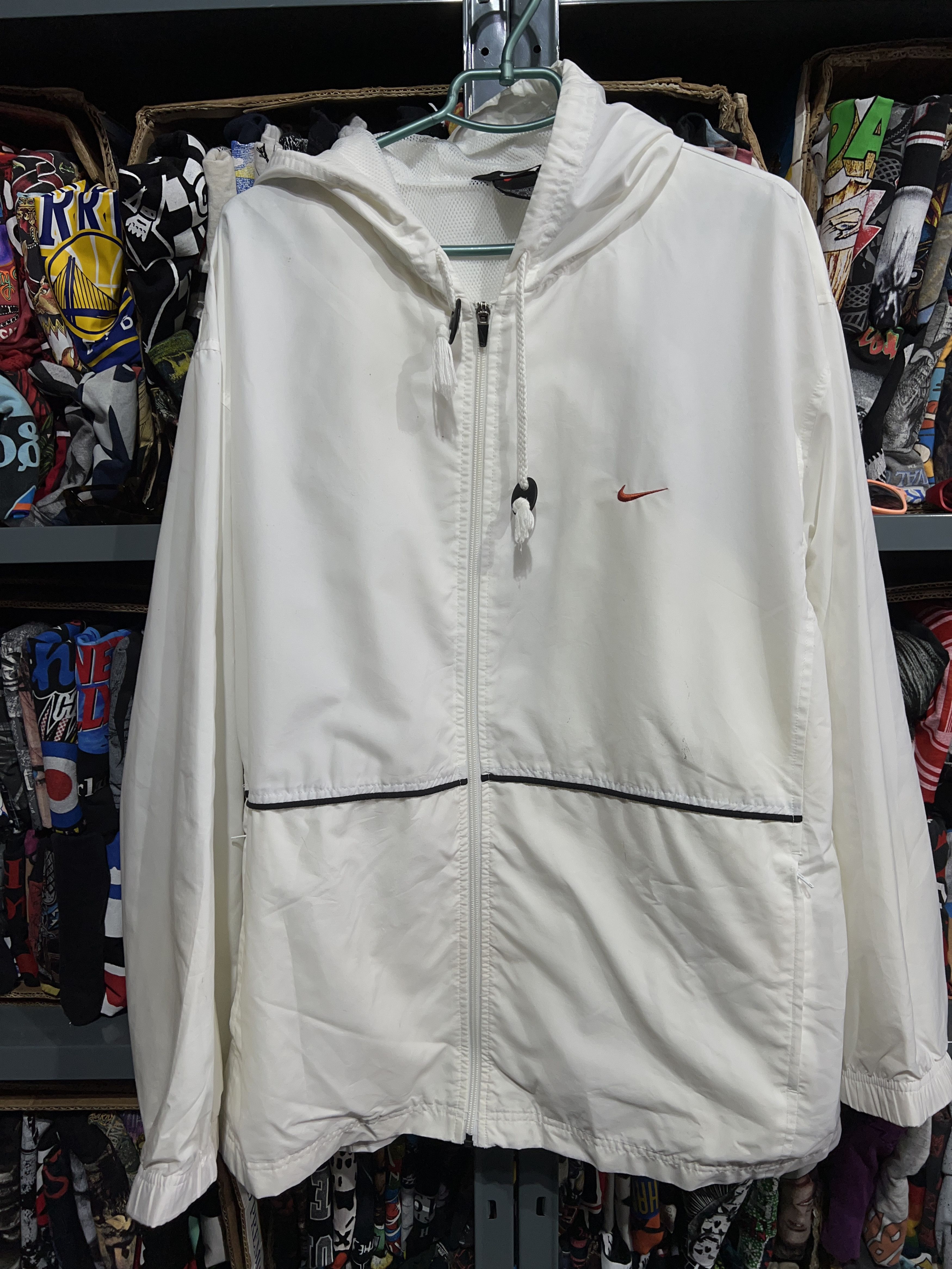 Nike Vintage NIKE SHIELD JACKET 90s Basketball XL Grailed