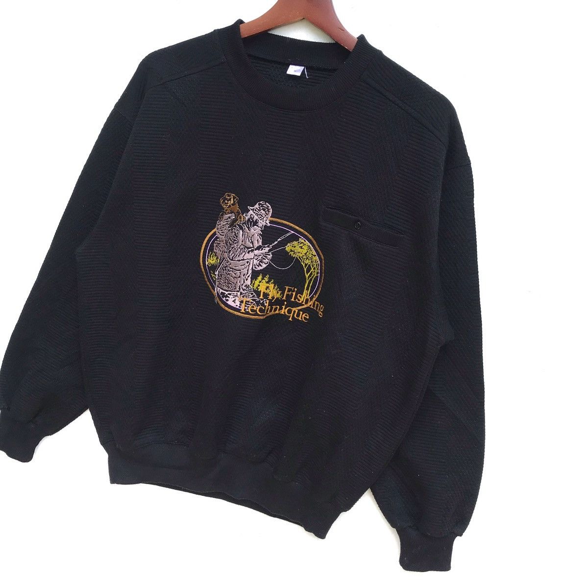 Japanese Brand Vintage Fly Fishing Biglogo Crewneck Sweatshirt Size US M / EU 48-50 / 2 - 3 Thumbnail