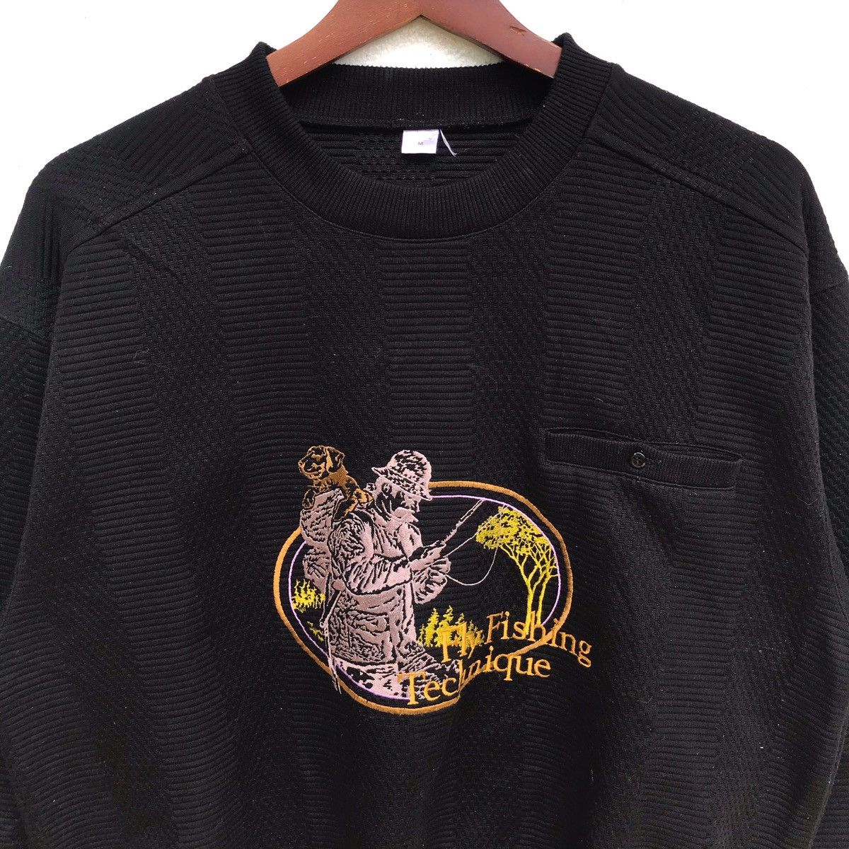 Japanese Brand Vintage Fly Fishing Biglogo Crewneck Sweatshirt Size US M / EU 48-50 / 2 - 4 Thumbnail