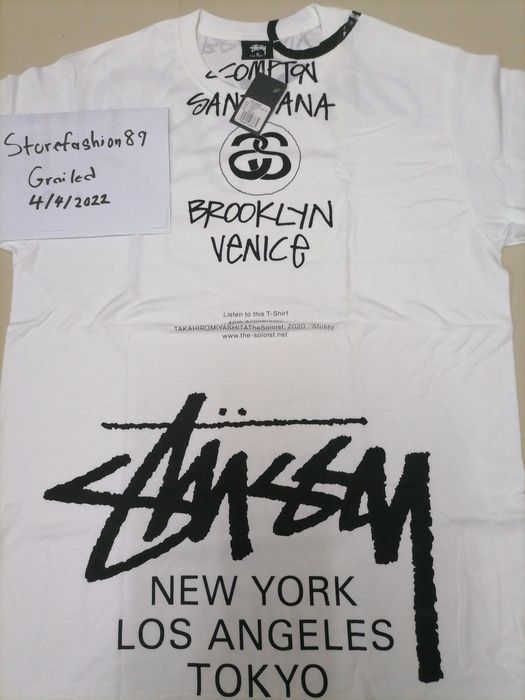 Stussy Rare Stussy x Takahiromiyashita The Soloist T-shirt | Grailed