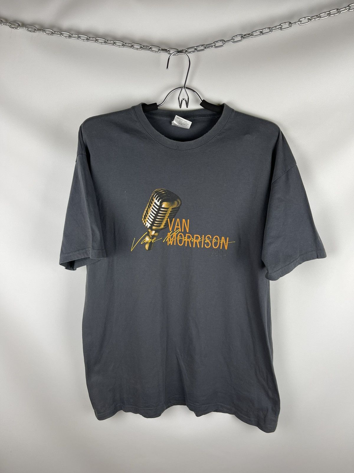 Band Tees B&C Van Morrison 2004 tour band tee shirt Size US XL / EU 56 / 4 - 1 Thumbnail