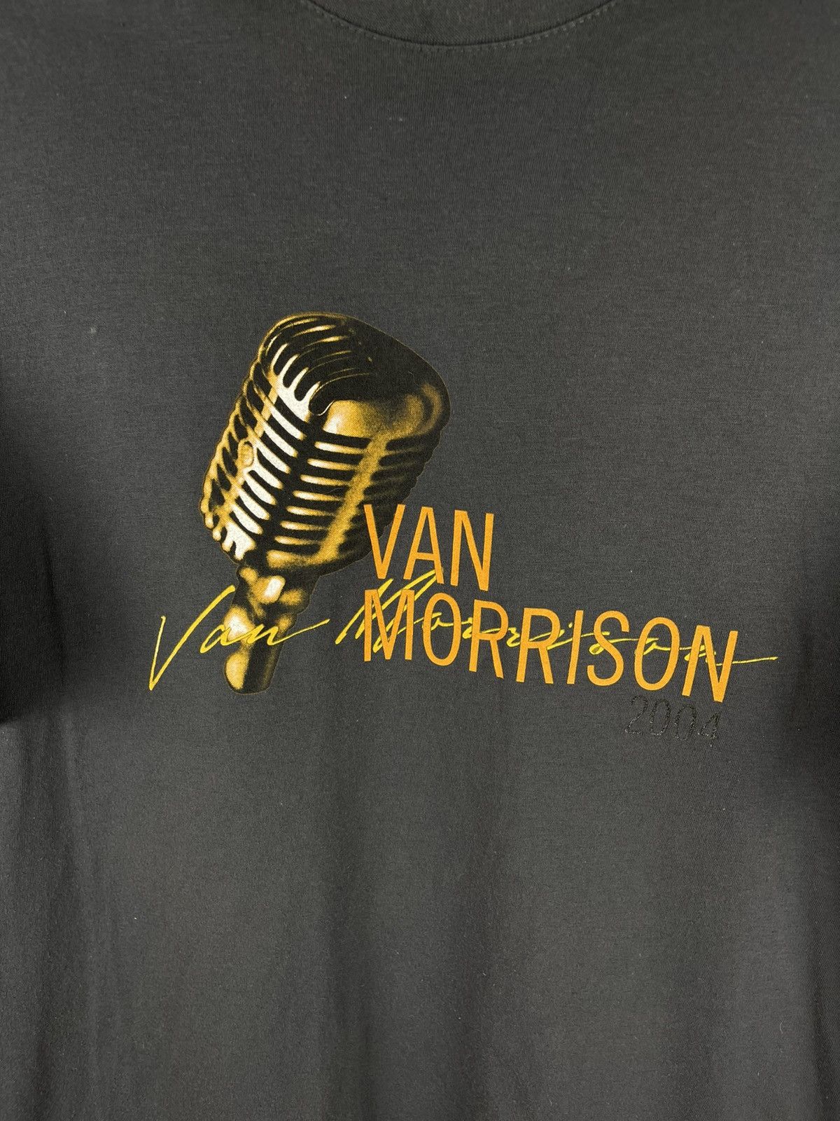Band Tees B&C Van Morrison 2004 tour band tee shirt Size US XL / EU 56 / 4 - 5 Thumbnail