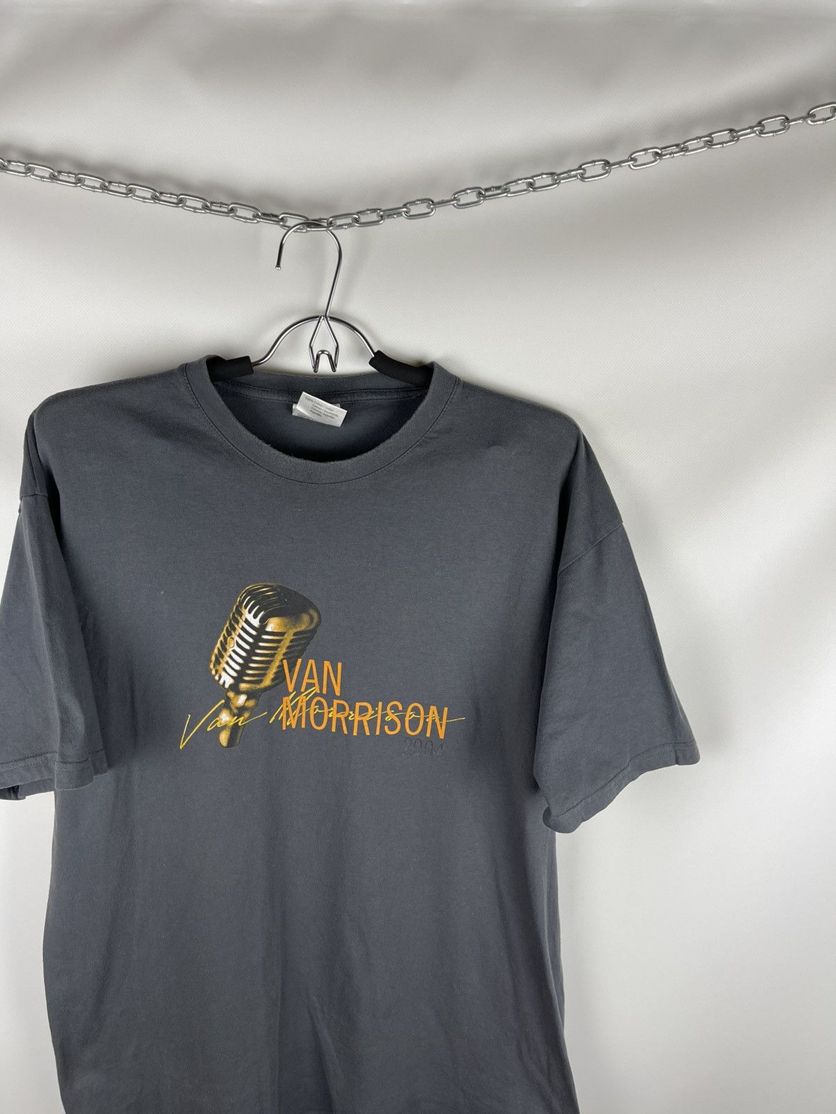 Band Tees B&C Van Morrison 2004 tour band tee shirt Size US XL / EU 56 / 4 - 4 Thumbnail