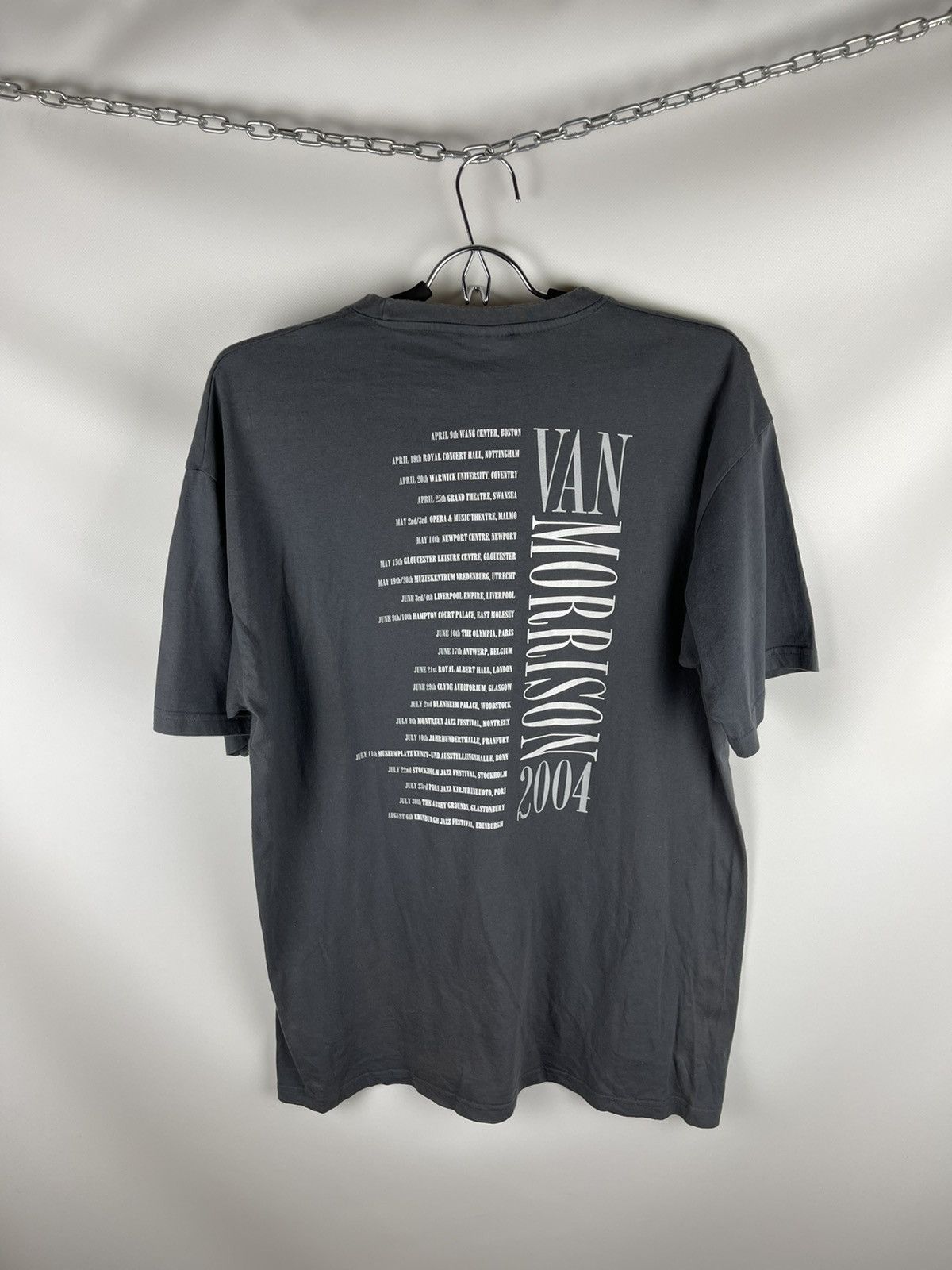 Band Tees B&C Van Morrison 2004 tour band tee shirt Size US XL / EU 56 / 4 - 2 Thumbnail