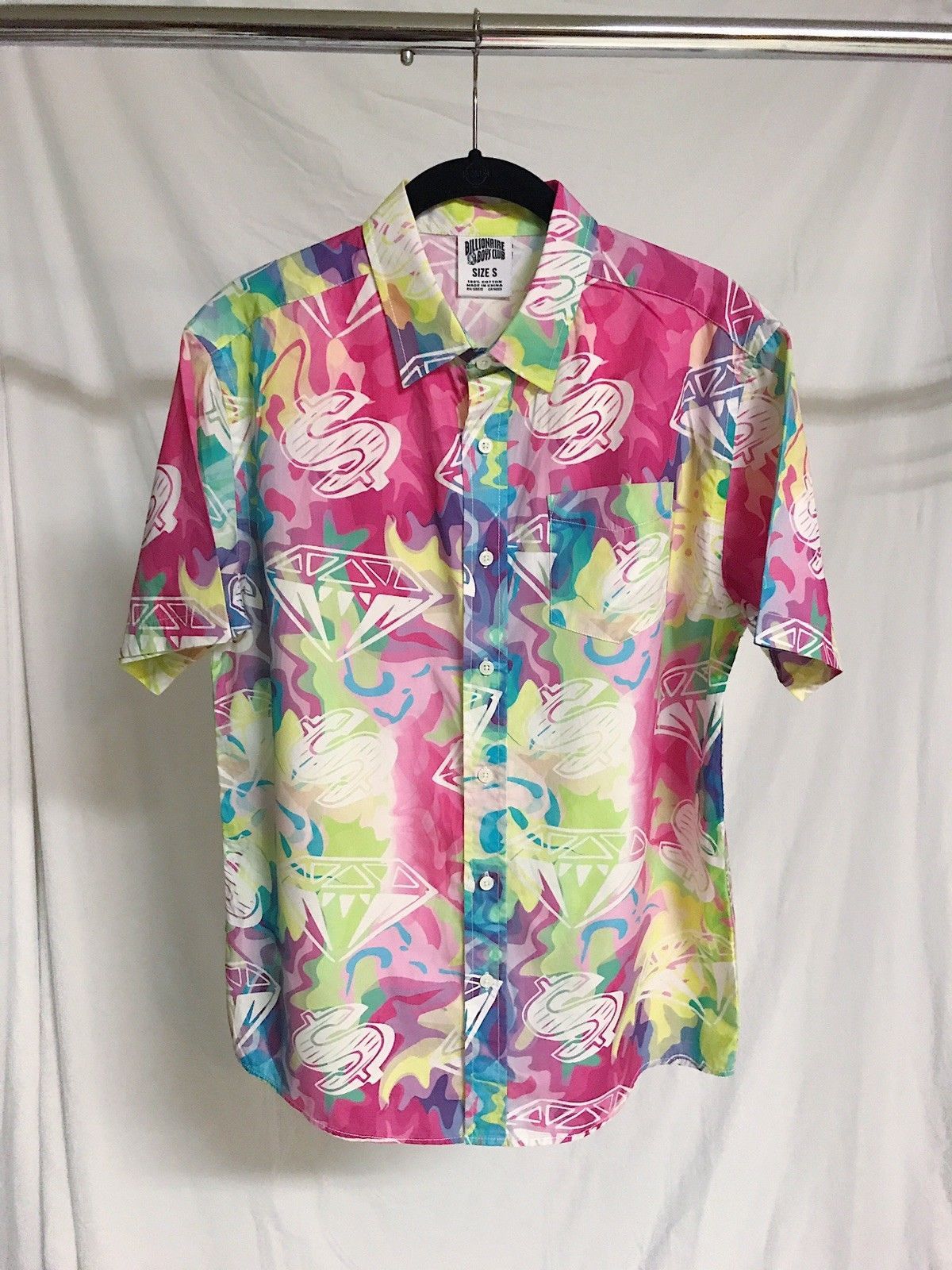 Billionaire Boys Club Billionaire Boys Club - Rainbow Camo Button up Size US S / EU 44-46 / 1 - 1 Thumbnail