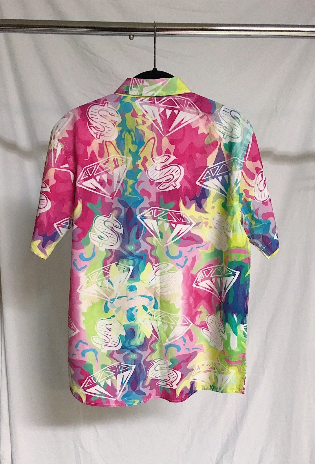 Billionaire Boys Club Billionaire Boys Club - Rainbow Camo Button up Size US S / EU 44-46 / 1 - 2 Thumbnail