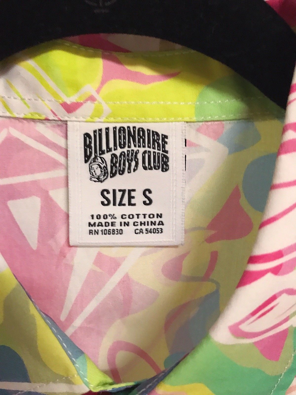 Billionaire Boys Club Billionaire Boys Club - Rainbow Camo Button up Size US S / EU 44-46 / 1 - 3 Thumbnail
