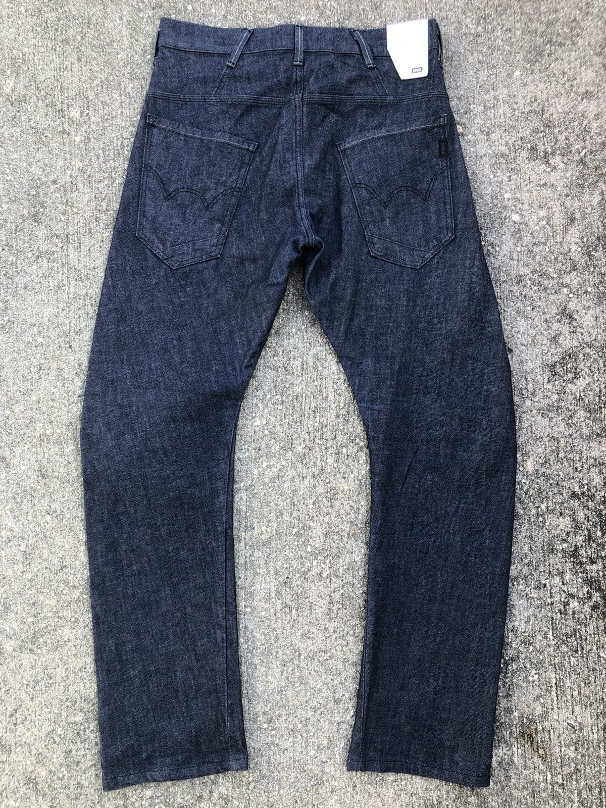 Edwin Vintage Edwin E-Function Stretch Denim Curve Leg Jeans Size US 31 - 2 Thumbnail