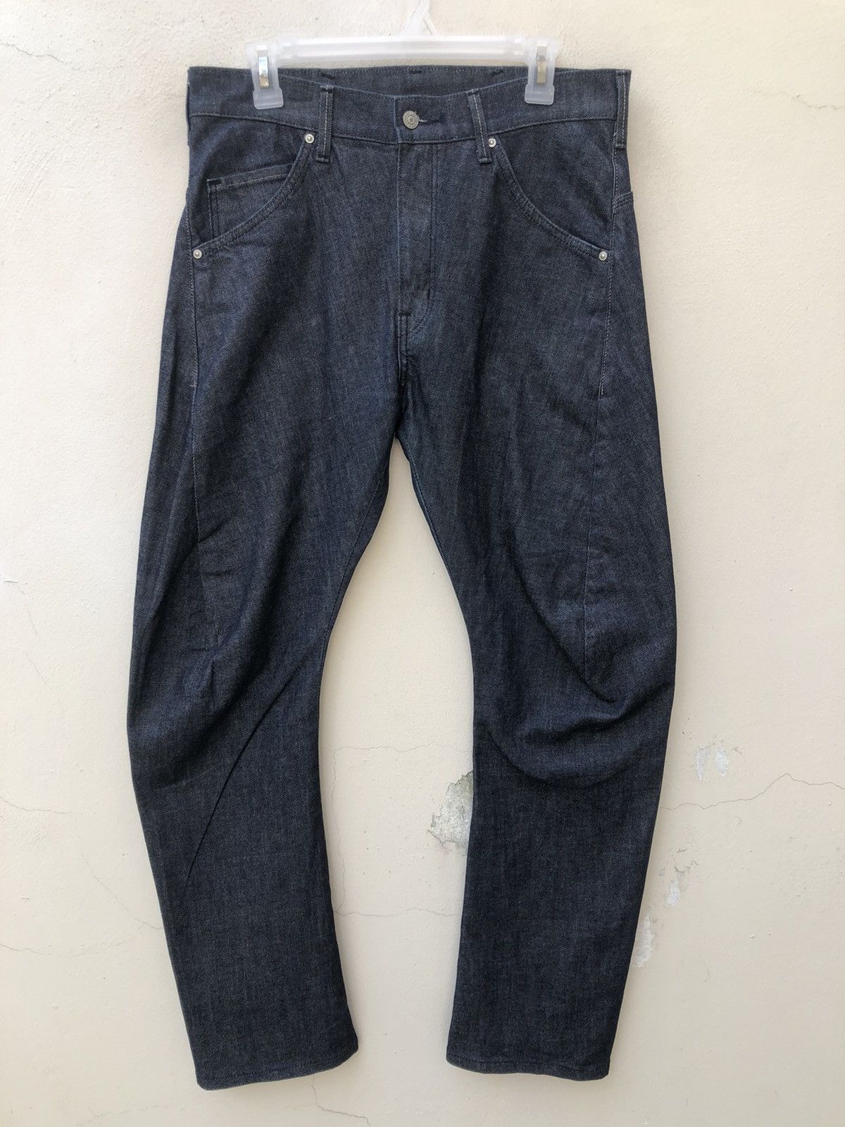 Edwin Vintage Edwin E-Function Stretch Denim Curve Leg Jeans Size US 31 - 3 Thumbnail
