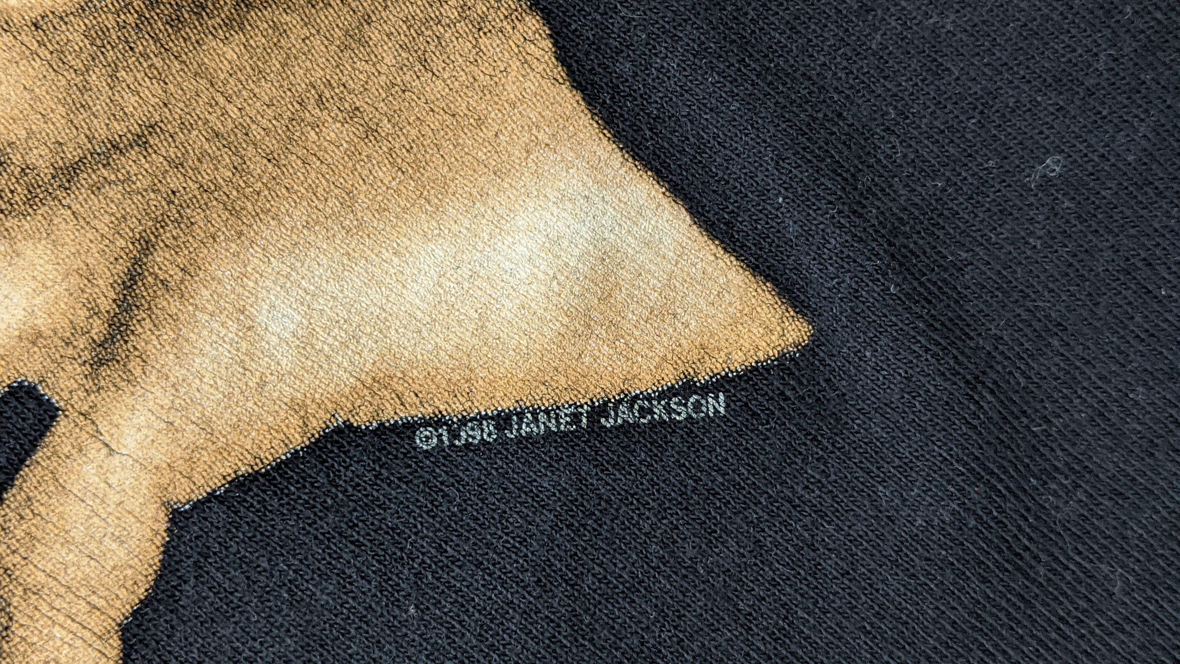Rap Tees Vintage Janet Jackson The Velvet Rope World Tour 1998 tee Size US L / EU 52-54 / 3 - 4 Thumbnail