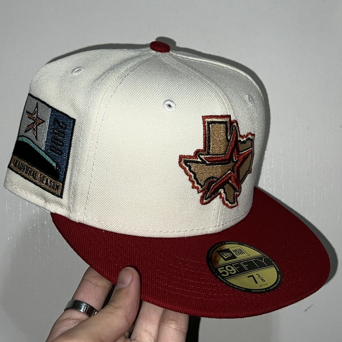 Houston Astros Fitted Hat 7 3/8 sale