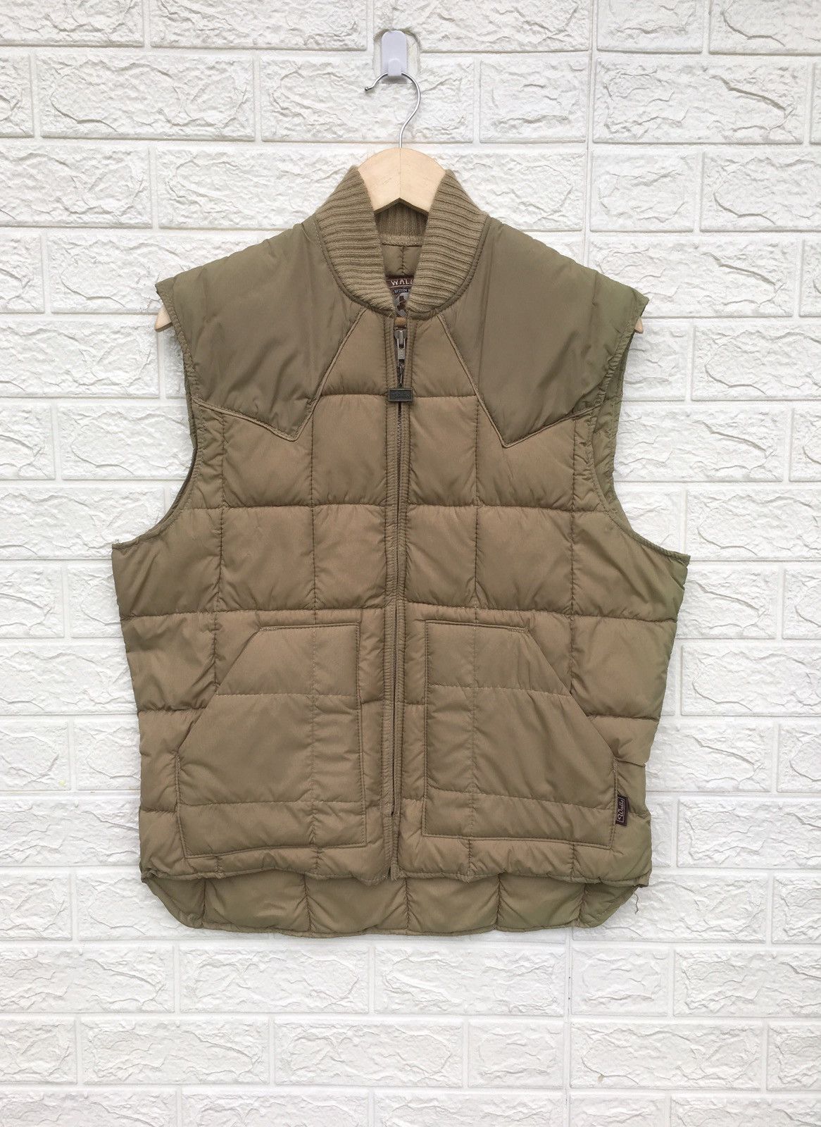 Walls Blizzard Pruf VINTAGE Vest Adult 42 Reg Grey Puffer