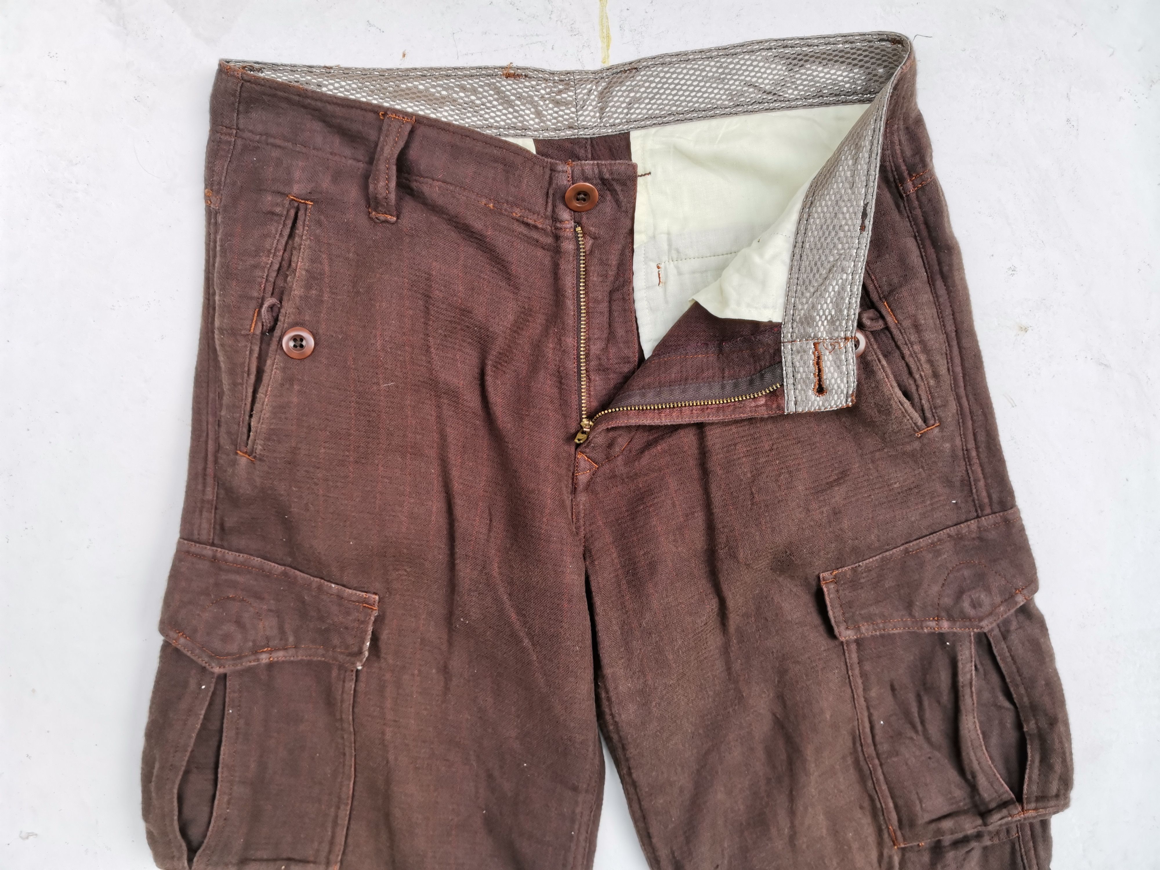 Japanese Brand Rare Nicole Club for Men Tactical Cargo Multipocket Pants Size US 33 - 9 Thumbnail