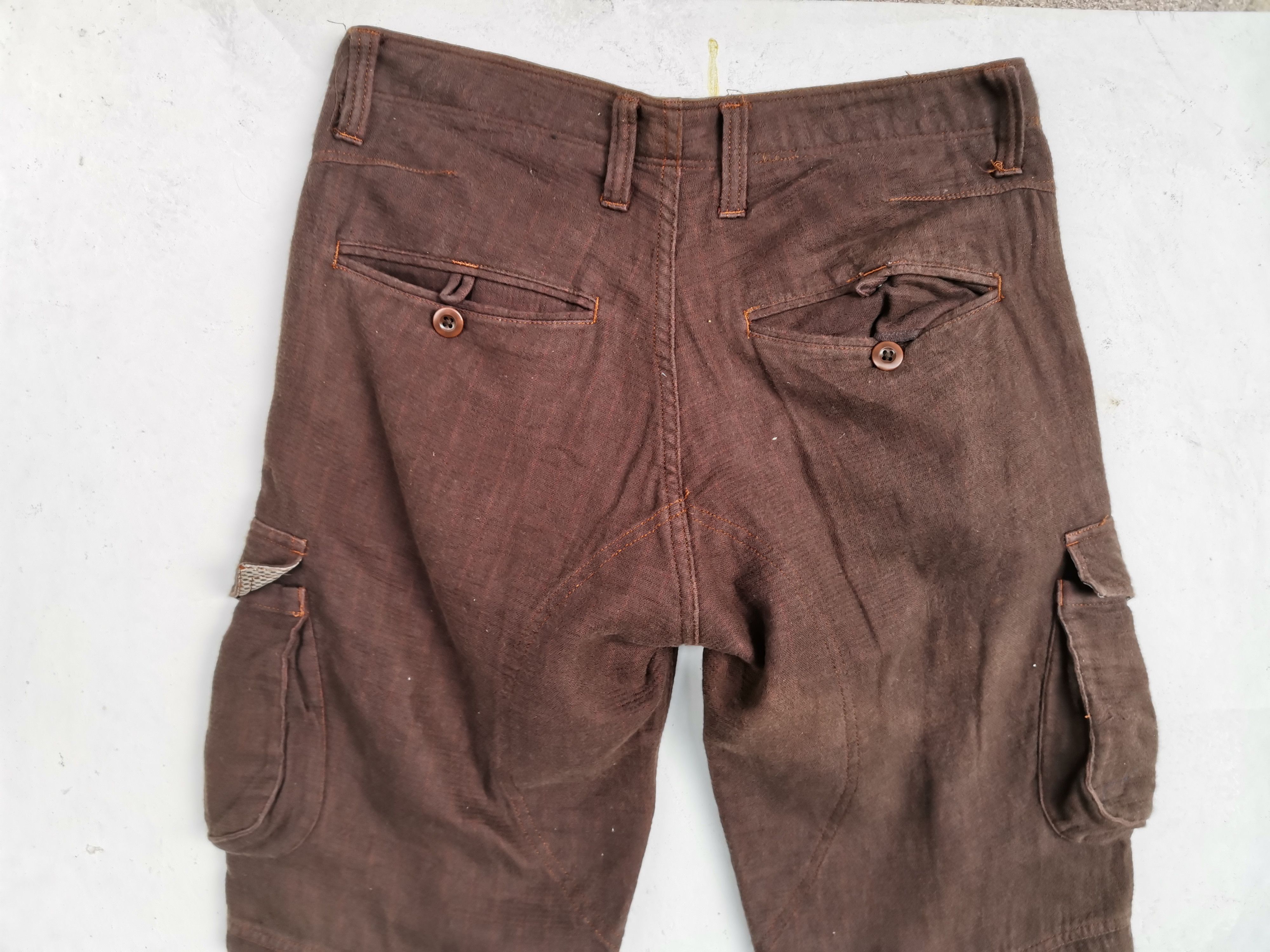 Japanese Brand Rare Nicole Club for Men Tactical Cargo Multipocket Pants Size US 33 - 7 Thumbnail