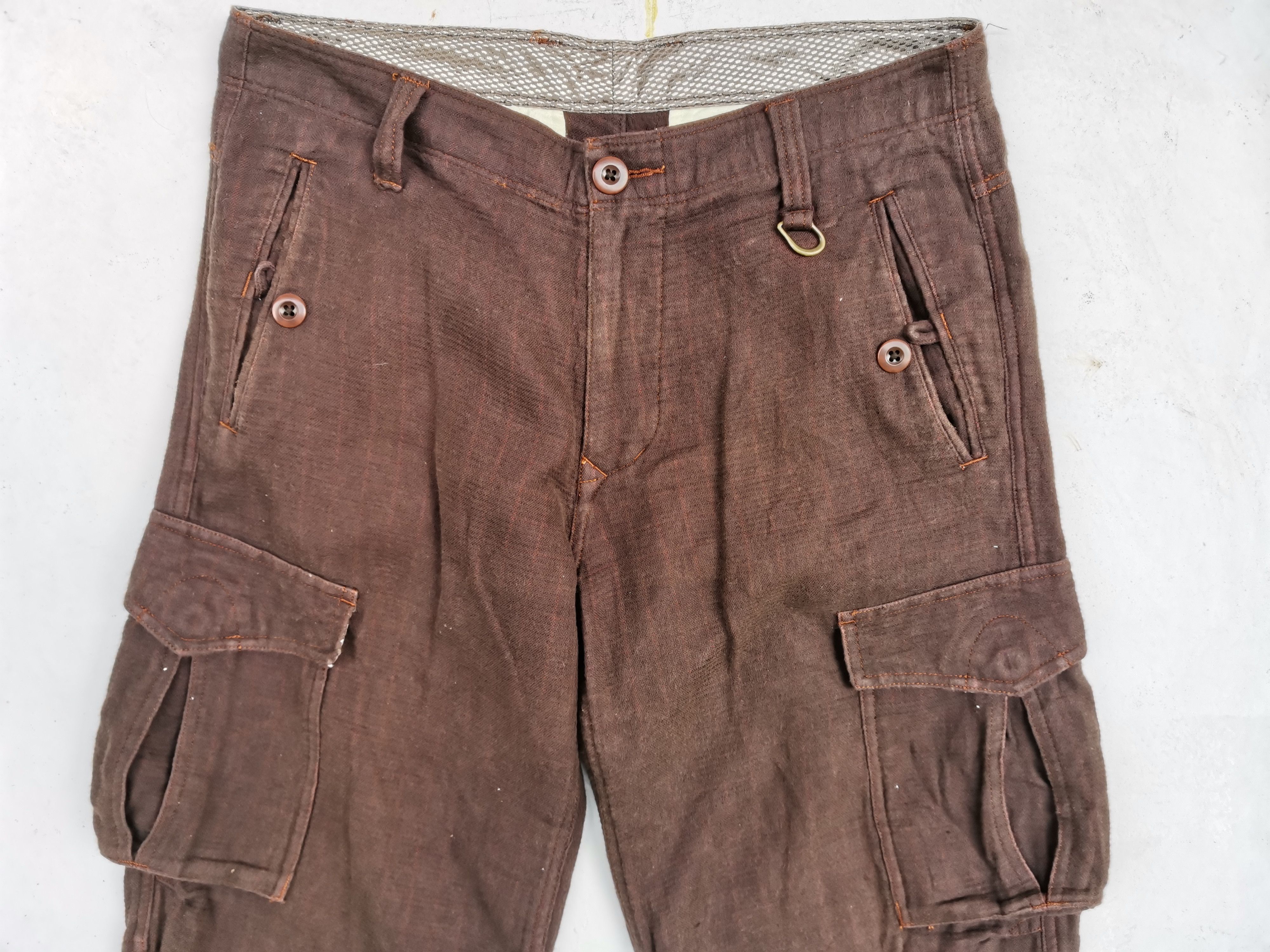 Japanese Brand Rare Nicole Club for Men Tactical Cargo Multipocket Pants Size US 33 - 10 Thumbnail