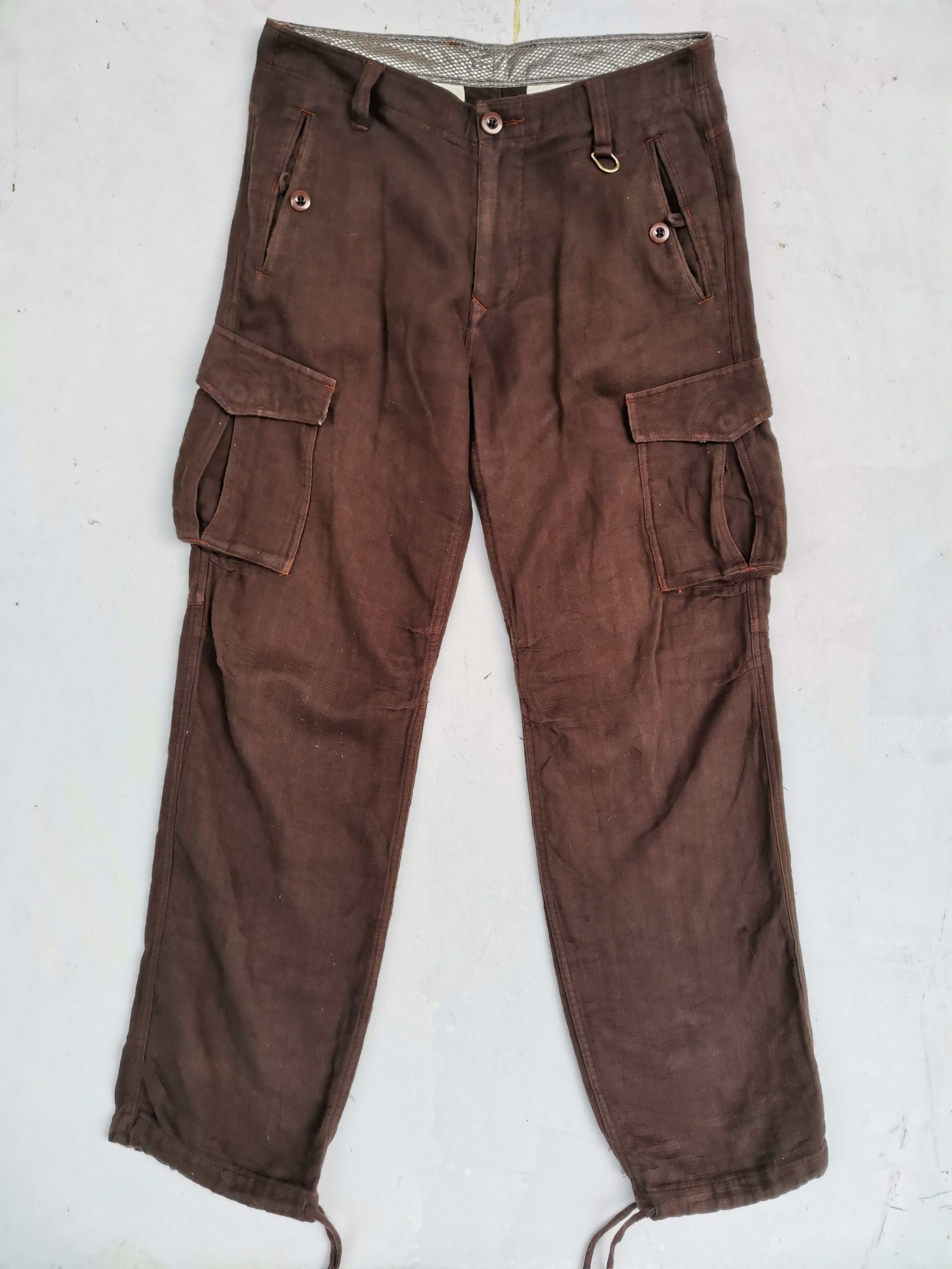 Japanese Brand Rare Nicole Club for Men Tactical Cargo Multipocket Pants Size US 33 - 1 Thumbnail