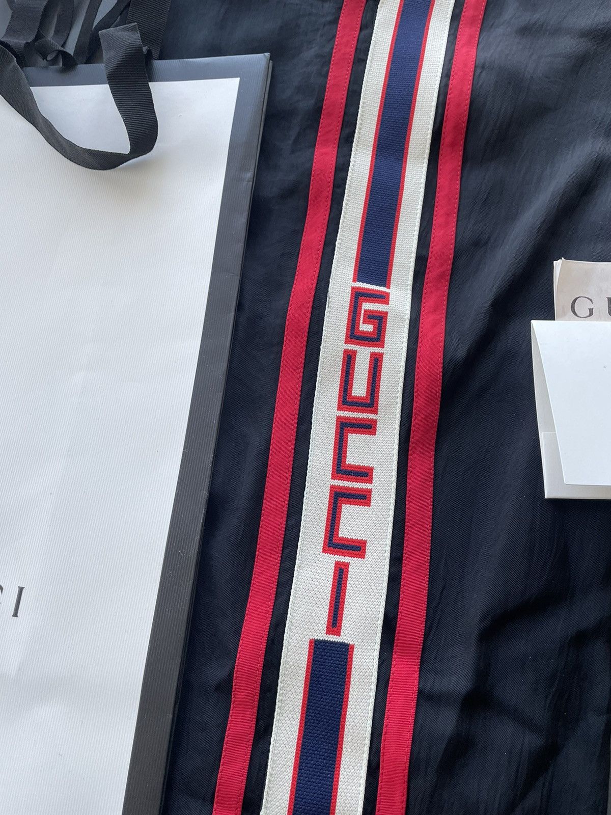 Gucci Rare Super Runway Brand New Limited Edition Gucci Track Pant Size US 32 / EU 48 - 14 Thumbnail