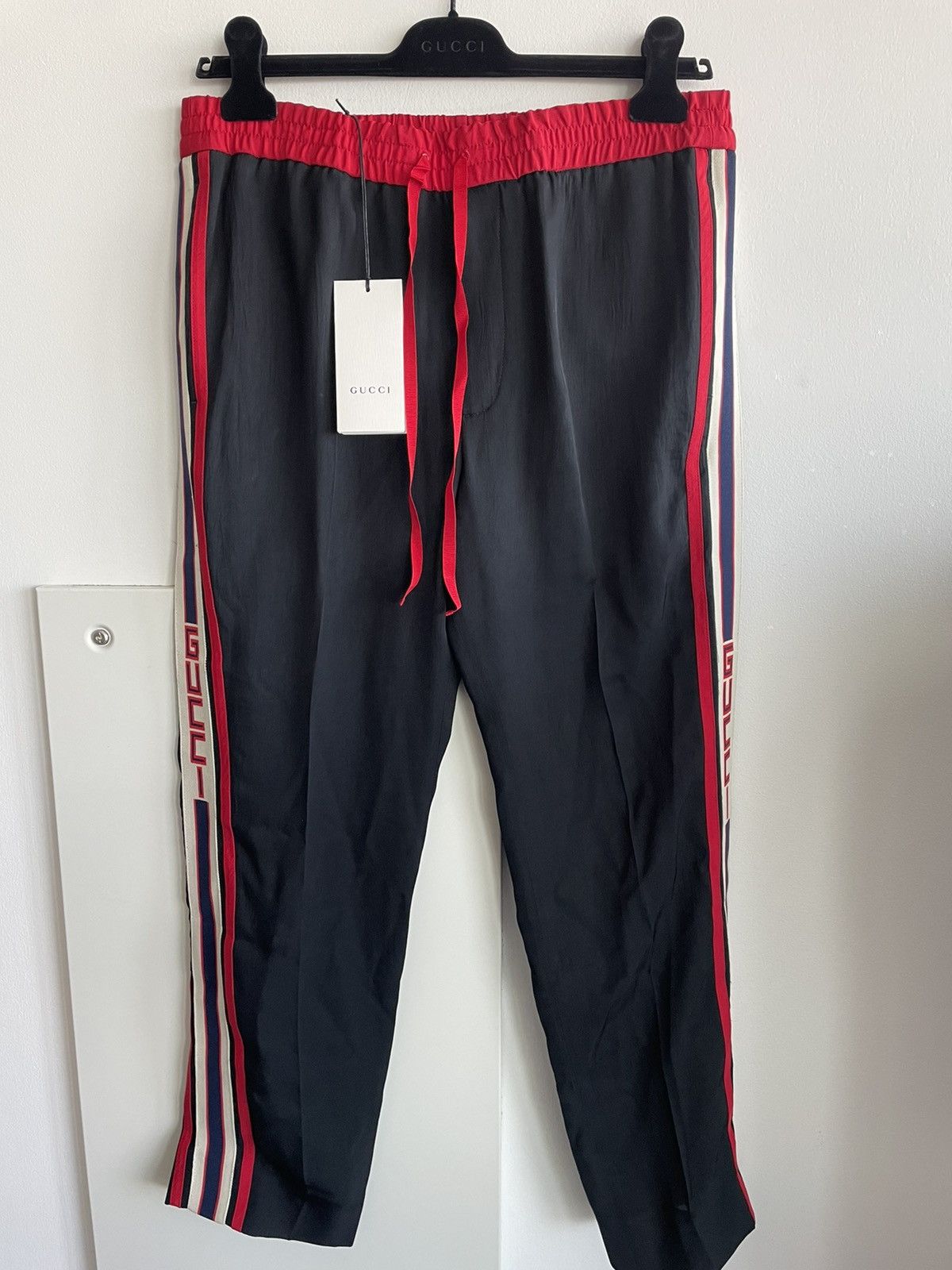 Gucci Rare Super Runway Brand New Limited Edition Gucci Track Pant Size US 32 / EU 48 - 18 Thumbnail