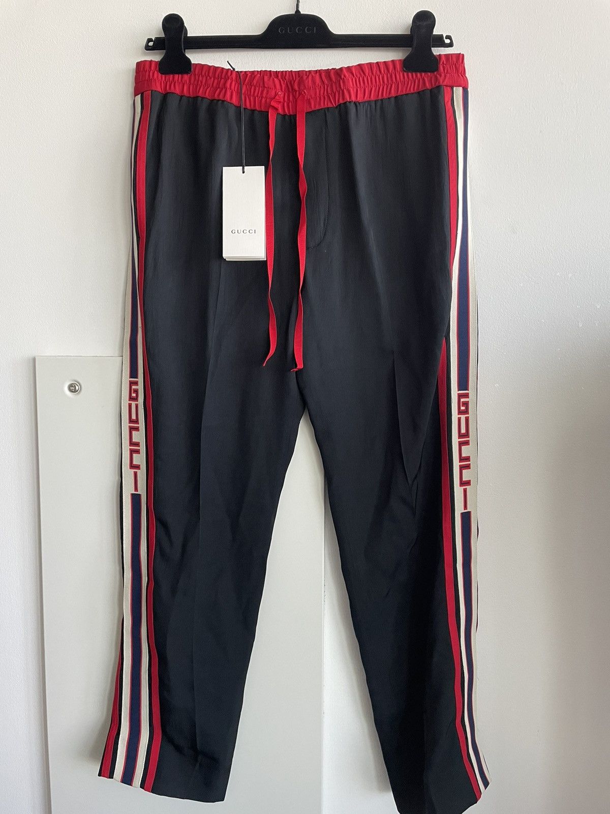 Gucci Rare Super Runway Brand New Limited Edition Gucci Track Pant Size US 32 / EU 48 - 20 Thumbnail
