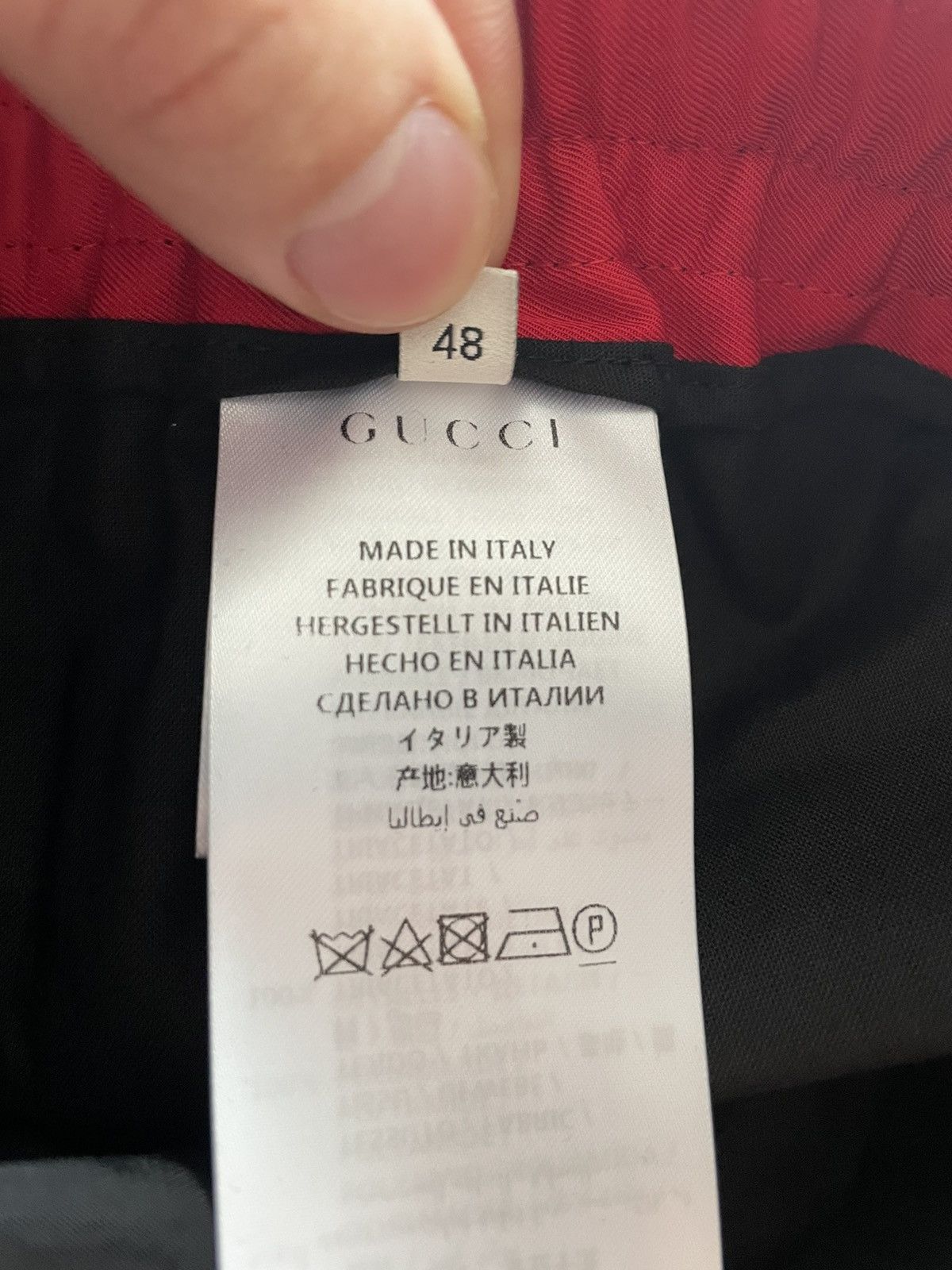 Gucci Rare Super Runway Brand New Limited Edition Gucci Track Pant Size US 32 / EU 48 - 8 Thumbnail