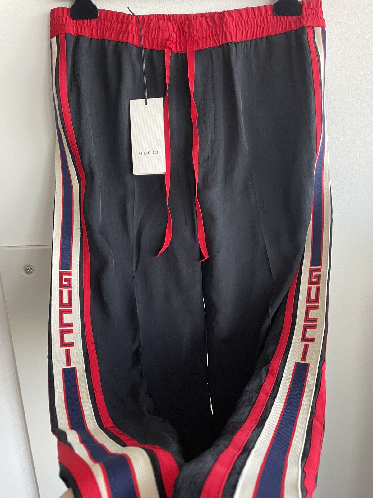 Gucci Rare Super Runway Brand New Limited Edition Gucci Track Pant Size US 32 / EU 48 - 19 Thumbnail