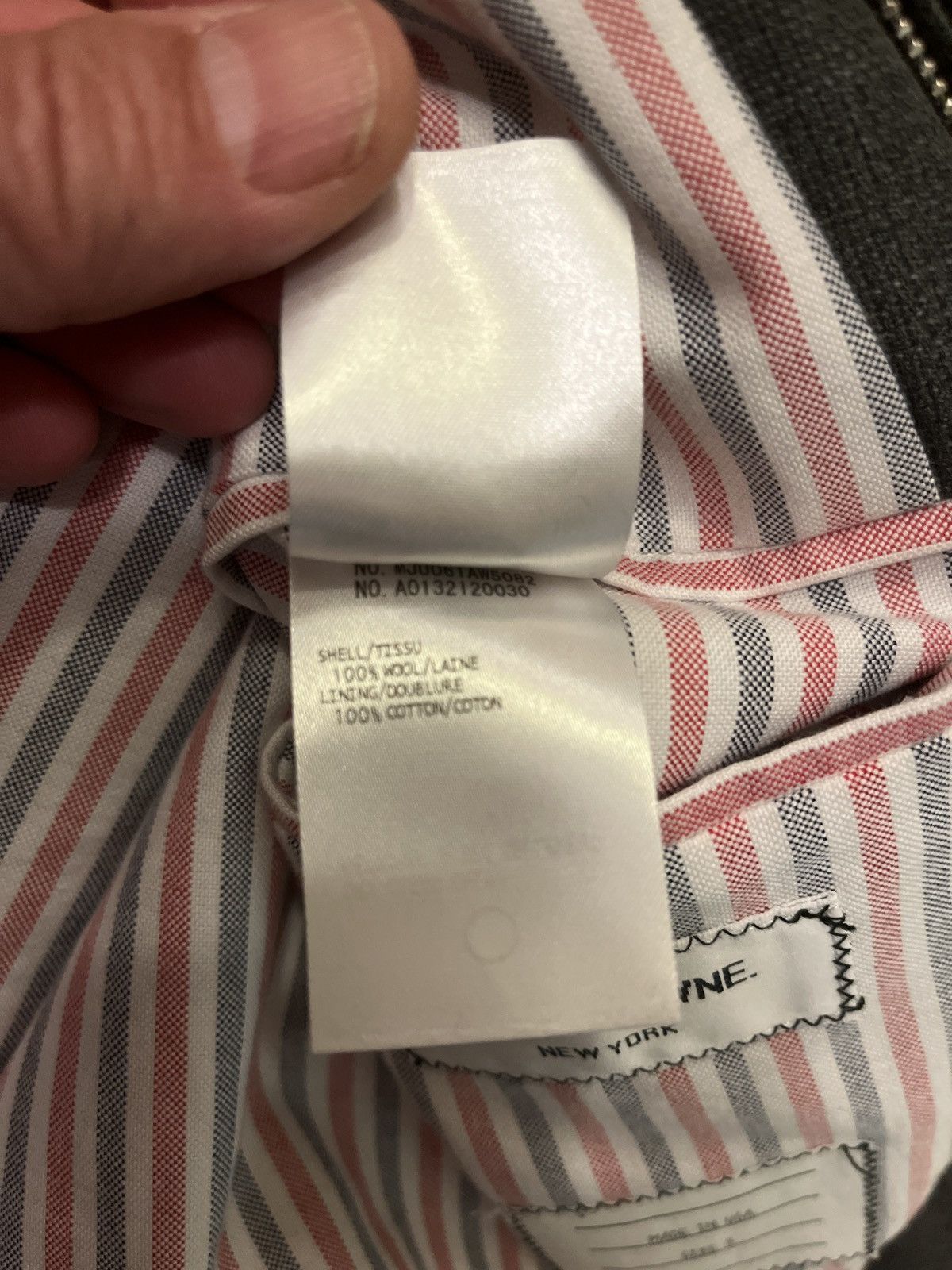 Thom Browne Thom Browne Bomber Jacket Sz 3 Made in USA Size US L / EU 52-54 / 3 - 9 Thumbnail