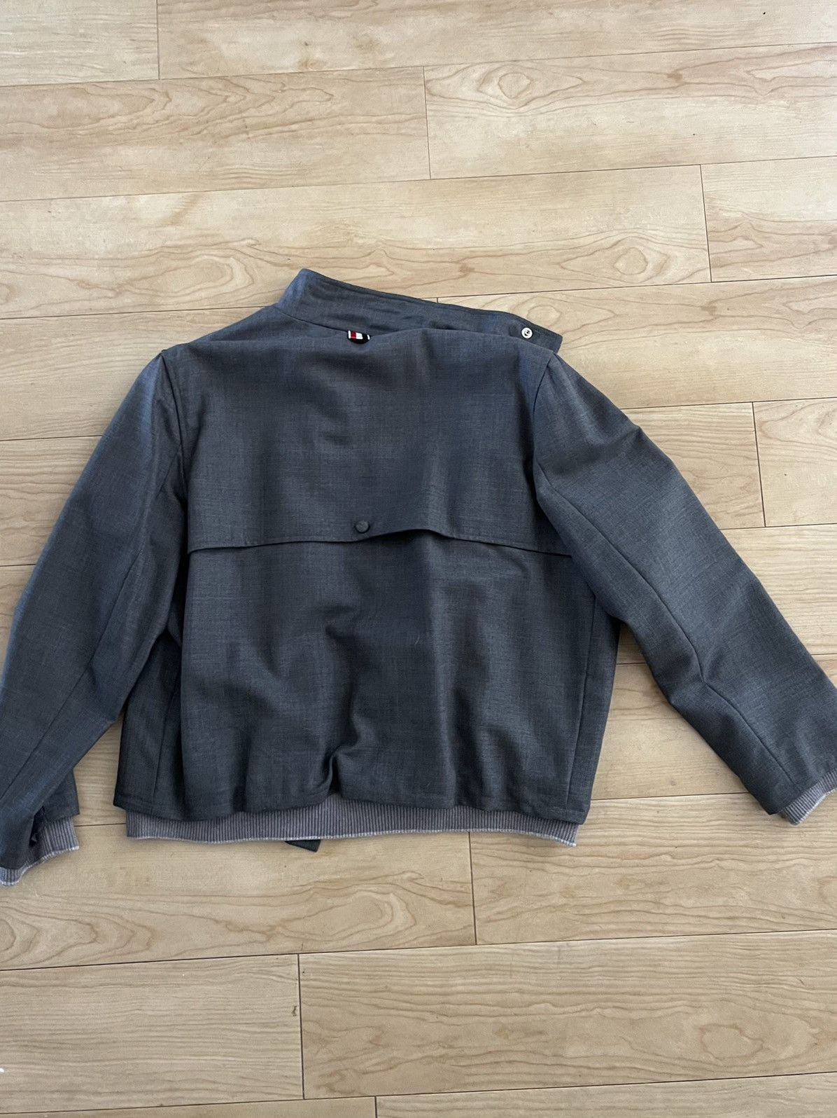 Thom Browne Thom Browne Bomber Jacket Sz 3 Made in USA Size US L / EU 52-54 / 3 - 4 Thumbnail