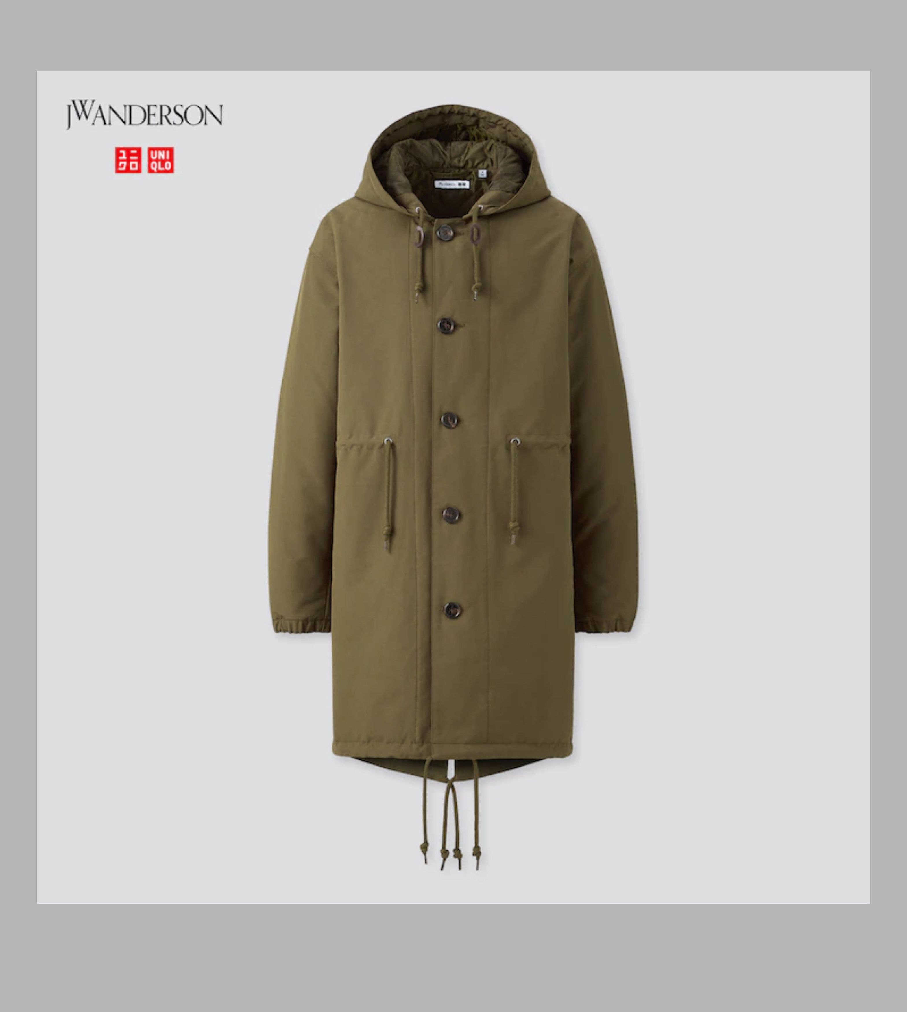 Jw anderson parka on sale