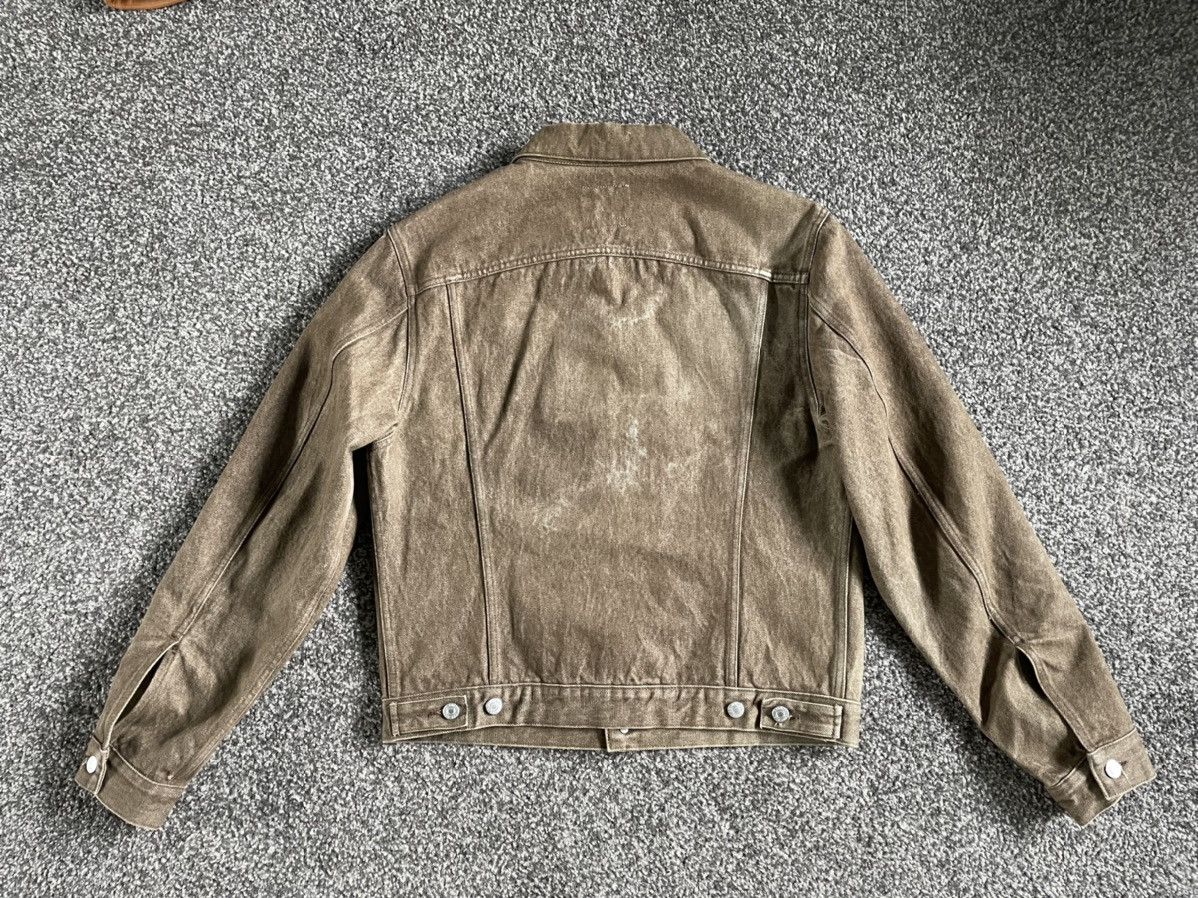 Helmut Lang Early 2000’s Brown Vintage Sanded Denim Jacket Size US L / EU 52-54 / 3 - 8 Thumbnail