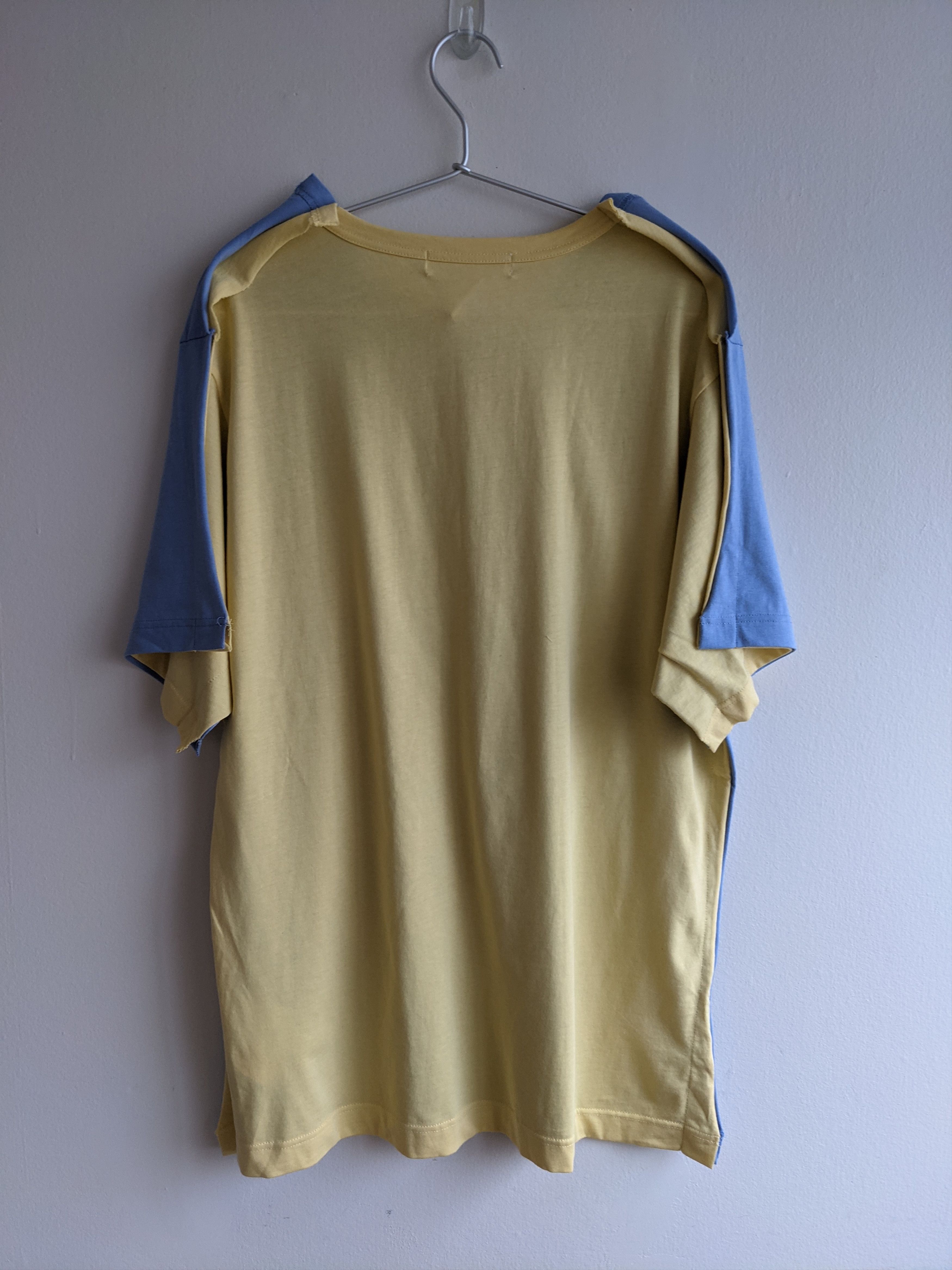 Comme des Garcons SHIRT COMME DES GARCONS SHIRT BICOLOR TSHIRT LARGE Size US L / EU 52-54 / 3 - 5 Thumbnail