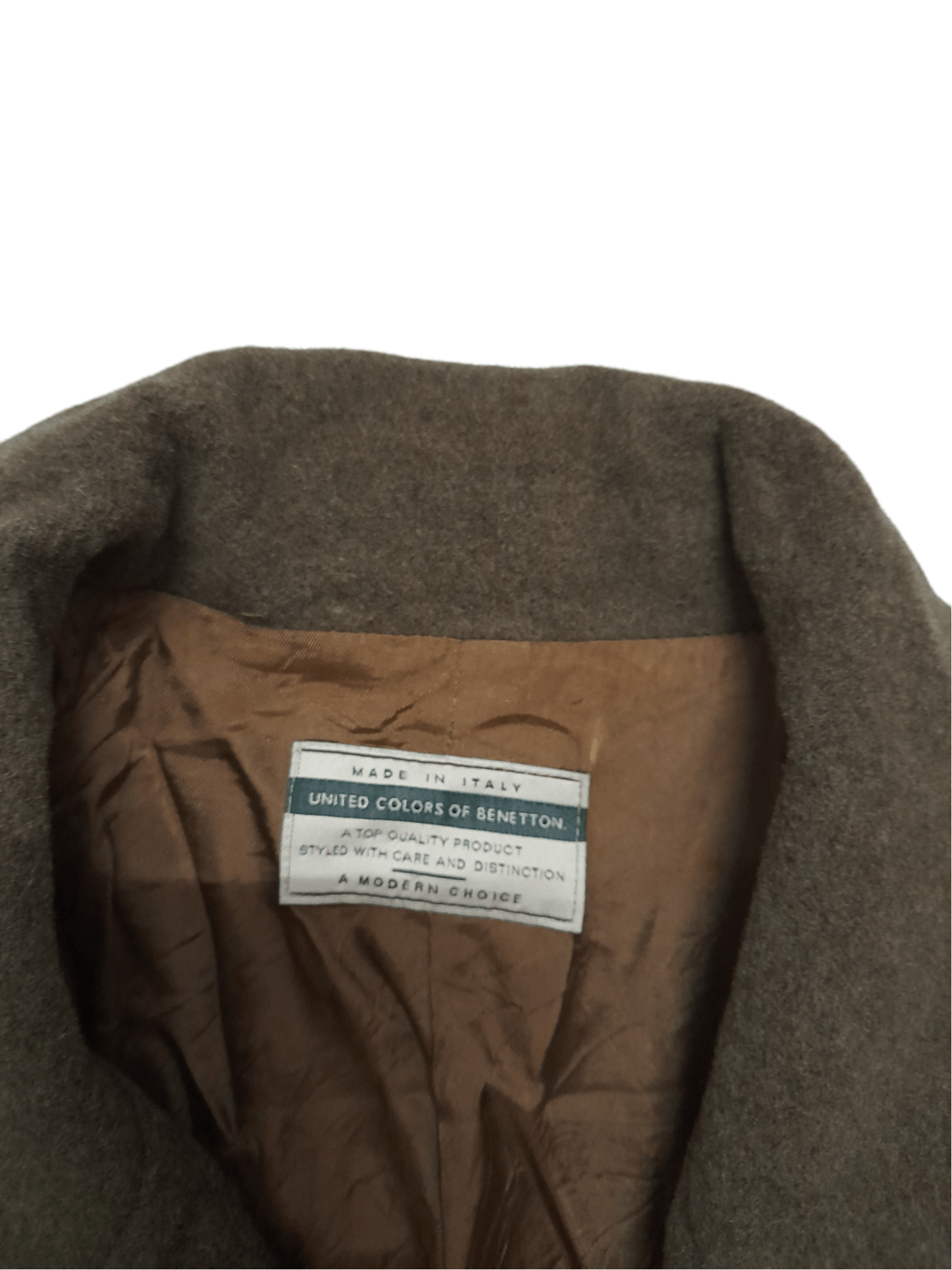 United Colors Of Benetton United Colors of Benetton Soft Wool Jacket (D897) Size US L / EU 52-54 / 3 - 4 Thumbnail
