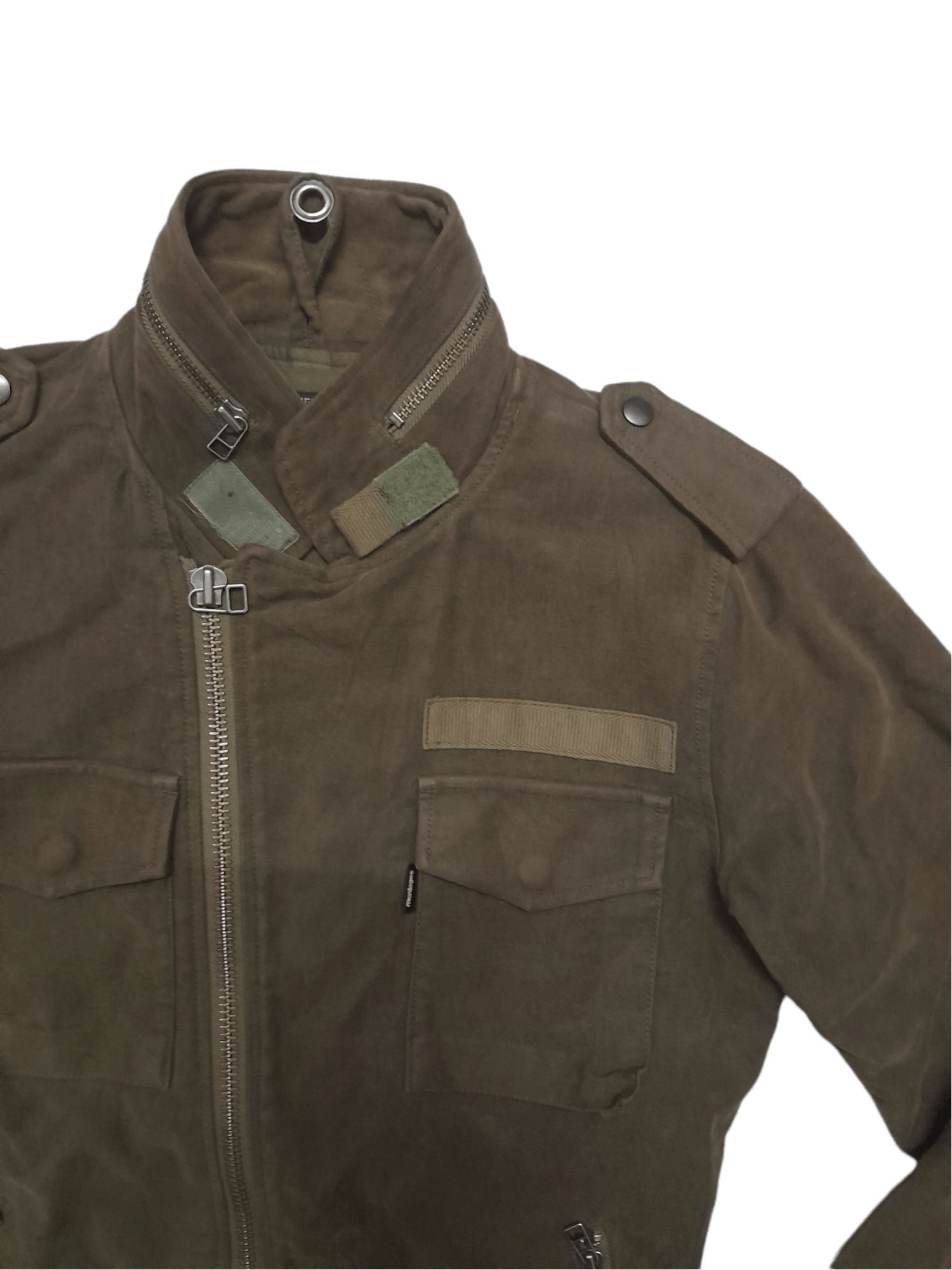 Japanese Brand × Montage Montage Japan Military Bikers Patches Jacket (D898) Size US M / EU 48-50 / 2 - 6 Thumbnail