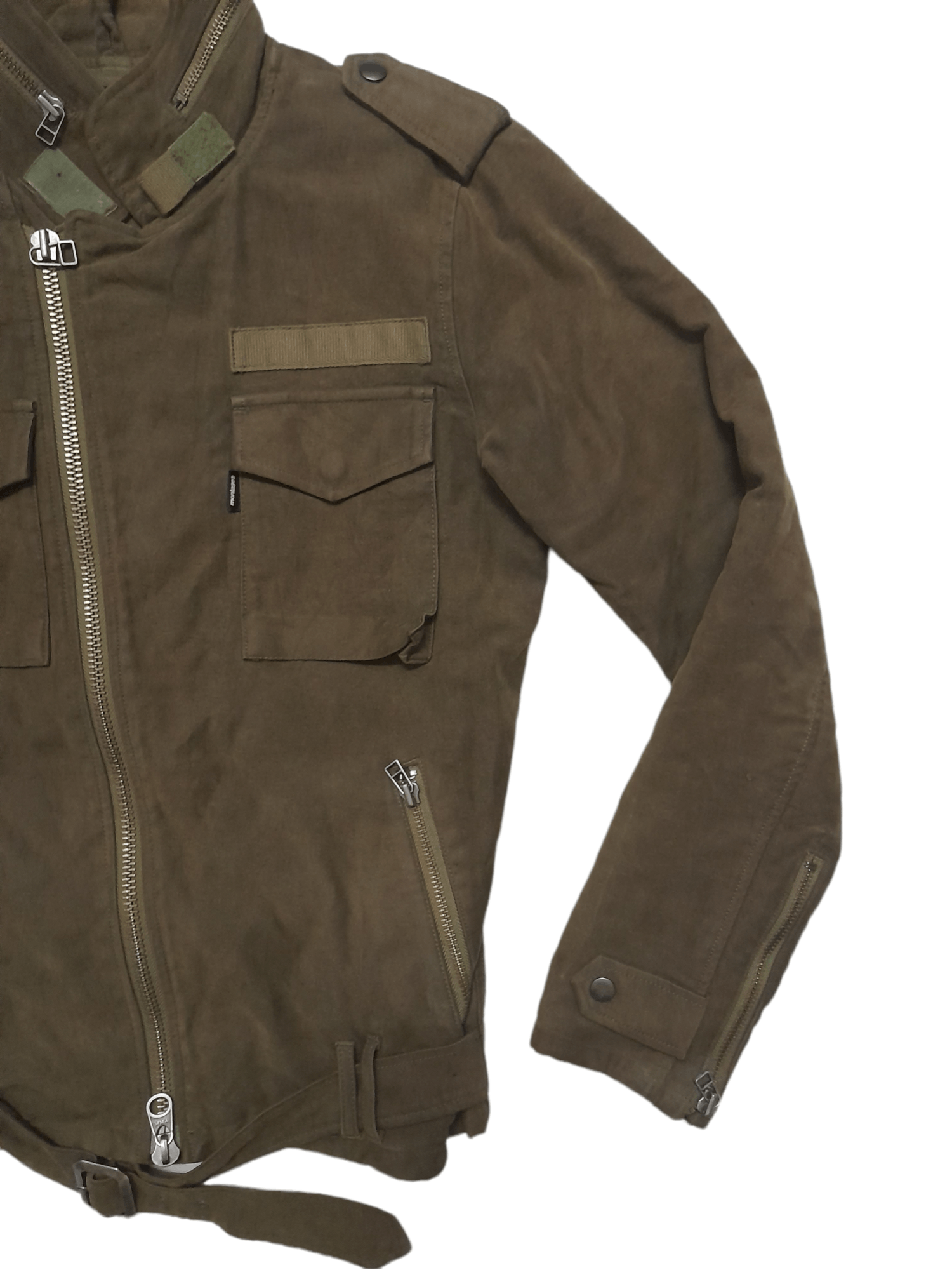 Japanese Brand × Montage Montage Japan Military Bikers Patches Jacket (D898) Size US M / EU 48-50 / 2 - 5 Thumbnail