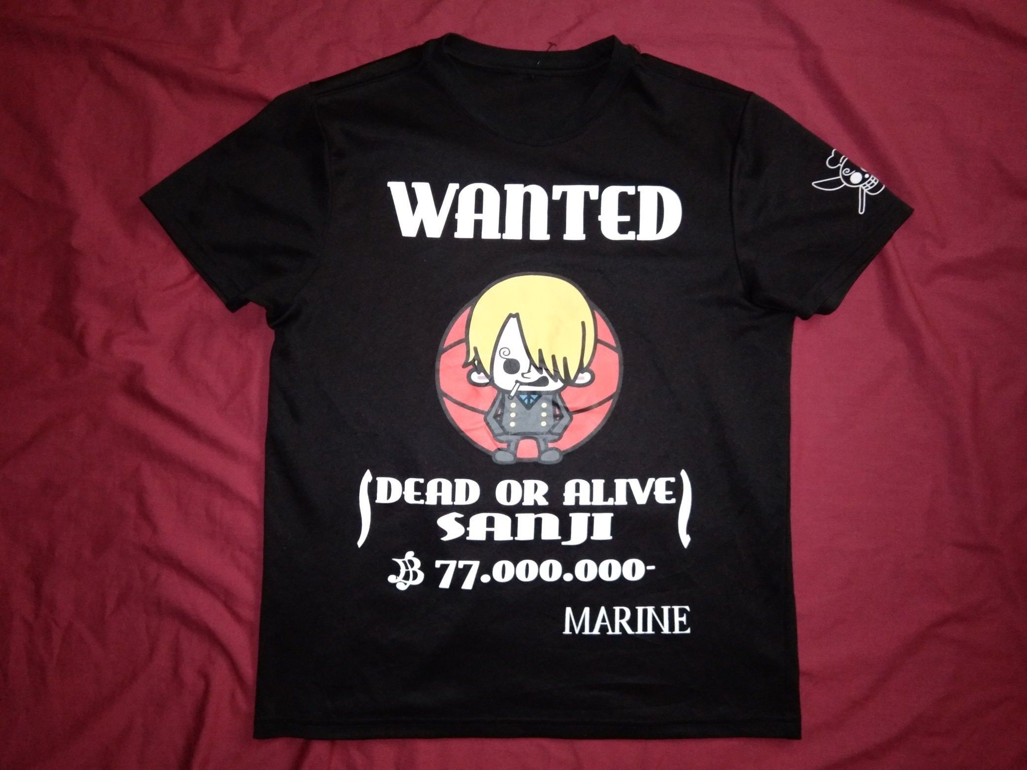 Cartoon Network One Piece Sanji tshirt jersey anime Size US S / EU 44-46 / 1 - 2 Thumbnail