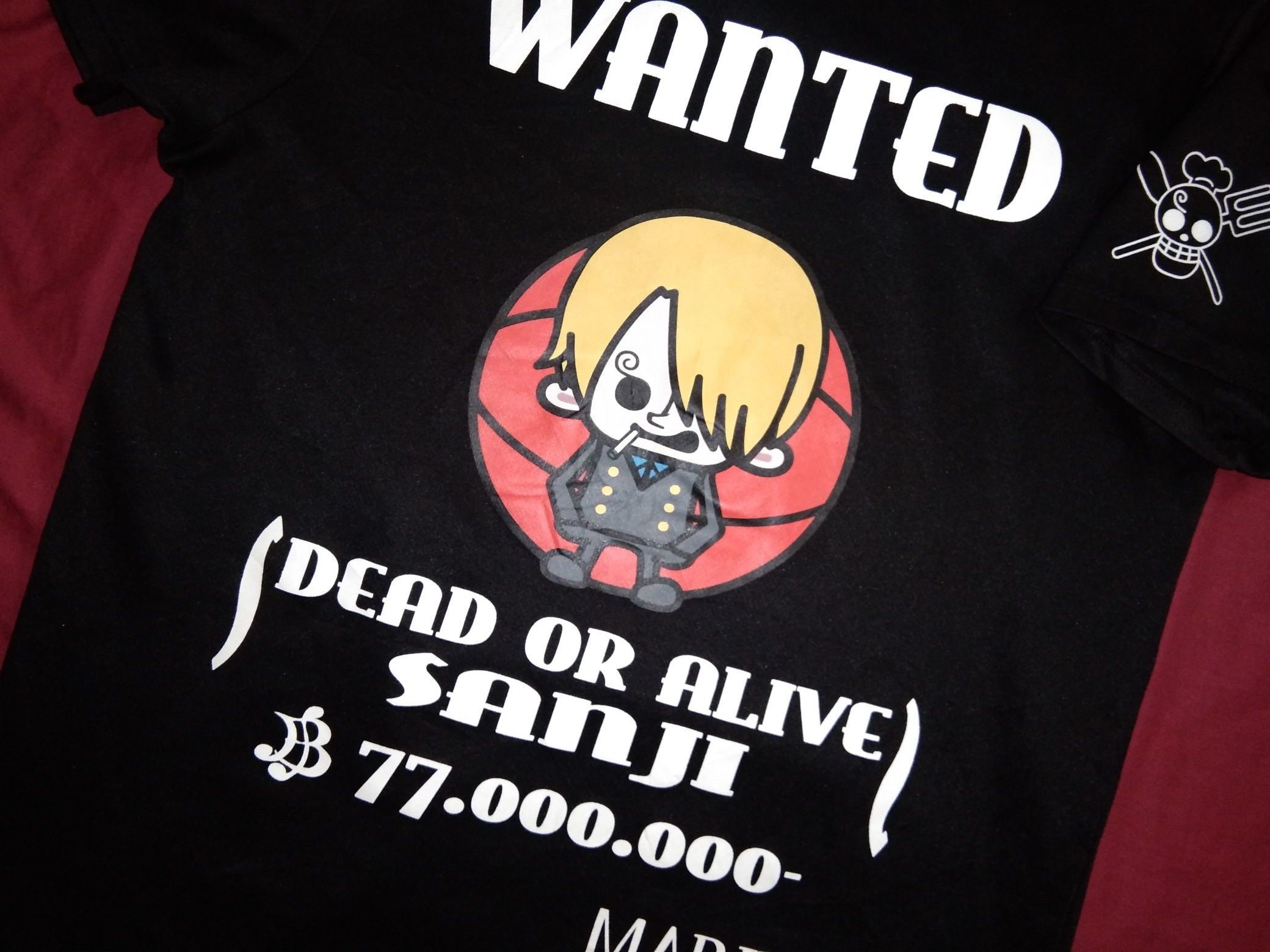 Cartoon Network One Piece Sanji tshirt jersey anime Size US S / EU 44-46 / 1 - 1 Thumbnail