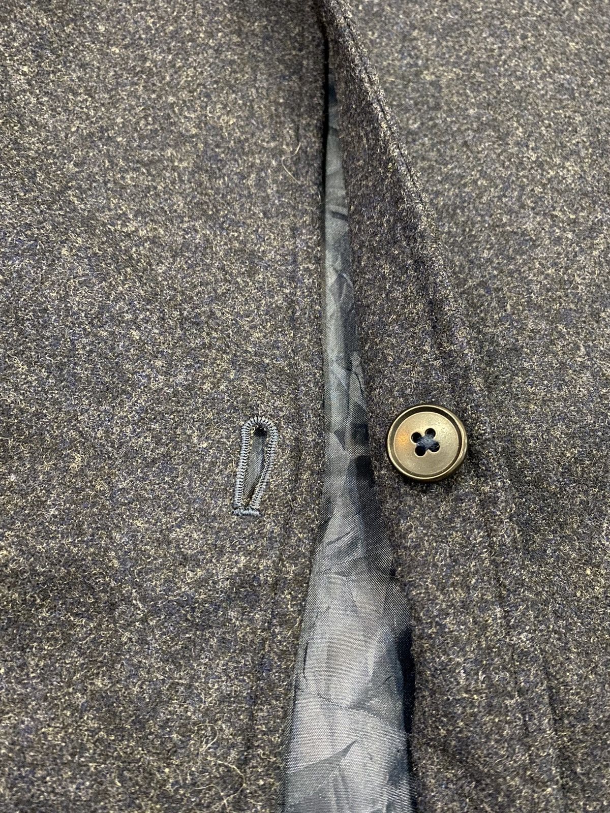 Japanese Brand 90s SHANTii by Jun Murakami Last Orgy sleeve leather wool Size US L / EU 52-54 / 3 - 9 Thumbnail