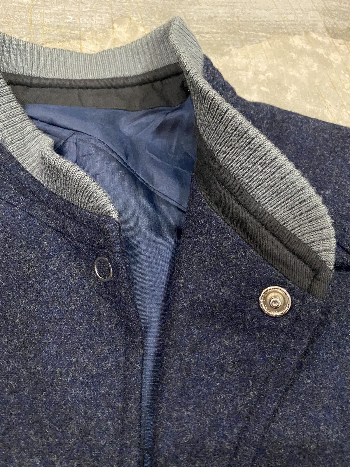 Japanese Brand 90s SHANTii by Jun Murakami Last Orgy sleeve leather wool Size US L / EU 52-54 / 3 - 10 Thumbnail