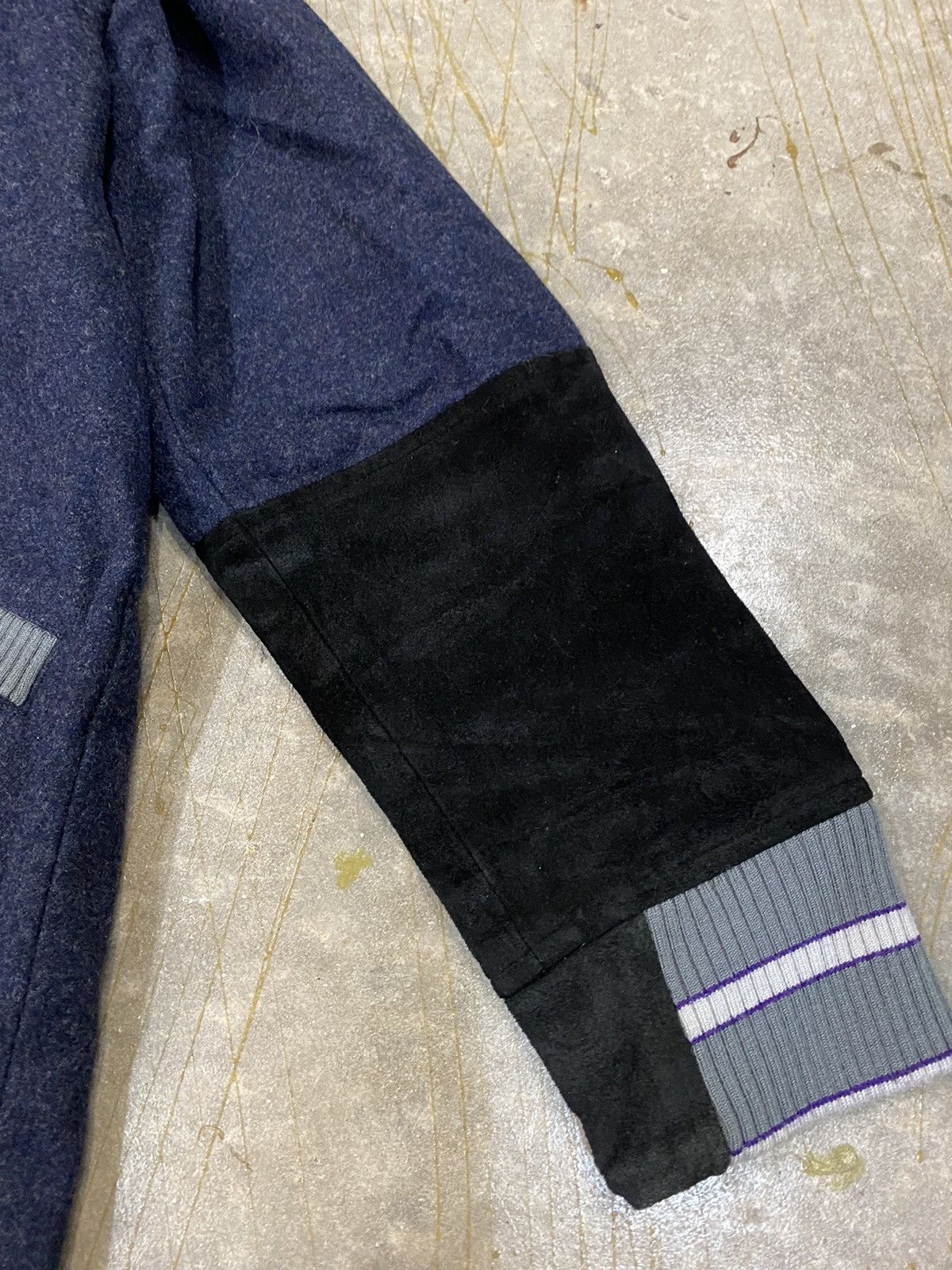 Japanese Brand 90s SHANTii by Jun Murakami Last Orgy sleeve leather wool Size US L / EU 52-54 / 3 - 5 Thumbnail