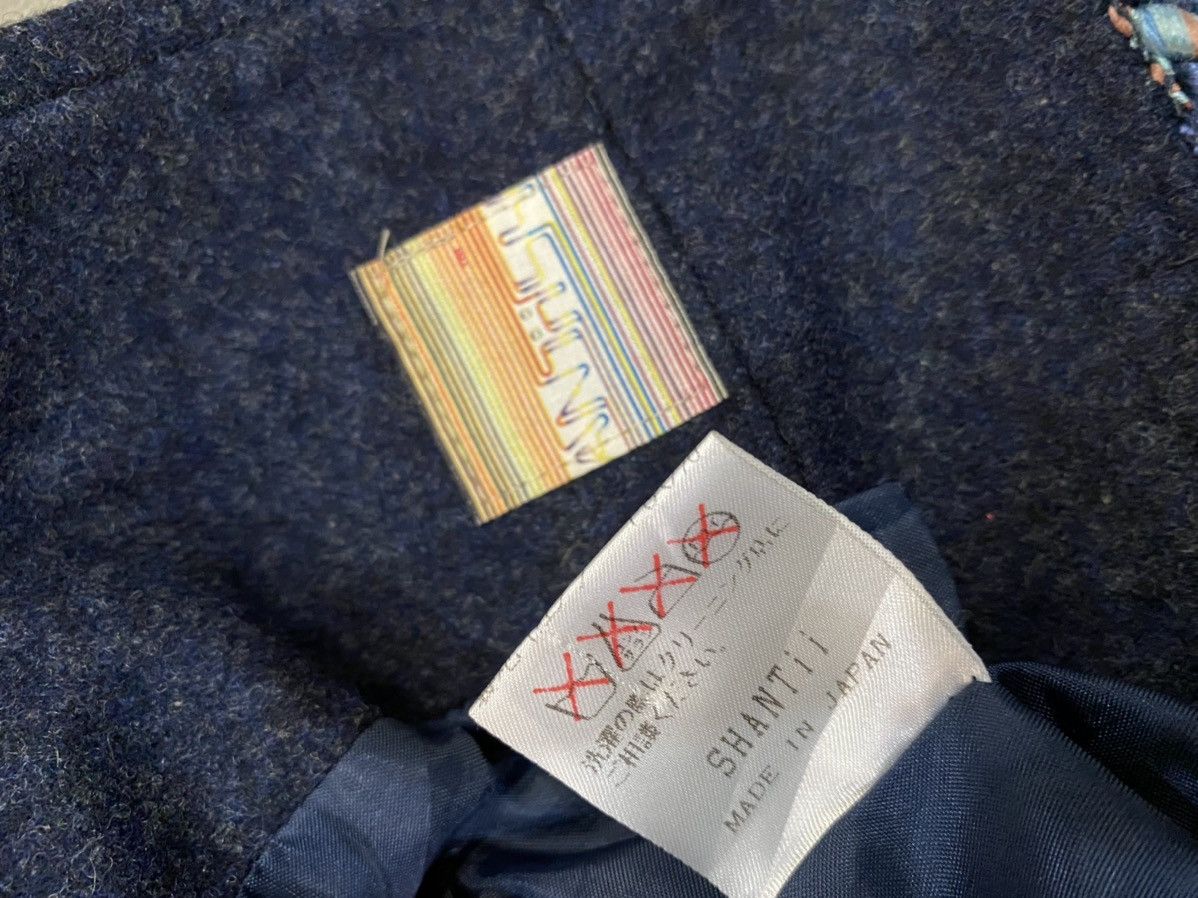 Japanese Brand 90s SHANTii by Jun Murakami Last Orgy sleeve leather wool Size US L / EU 52-54 / 3 - 13 Thumbnail