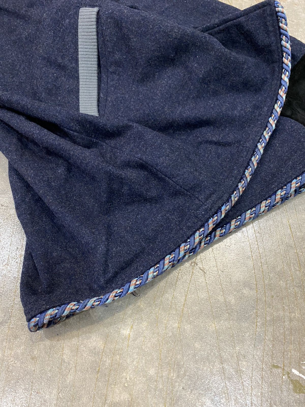 Japanese Brand 90s SHANTii by Jun Murakami Last Orgy sleeve leather wool Size US L / EU 52-54 / 3 - 7 Thumbnail