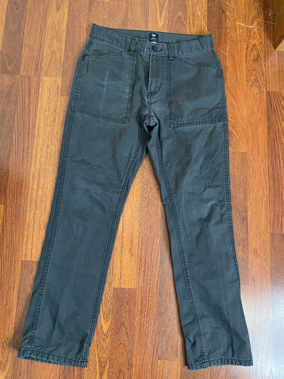 Gap × Vintage Vintage GAP Dark Washed Denim Pants Size US 30 / EU 46 - 3 Thumbnail
