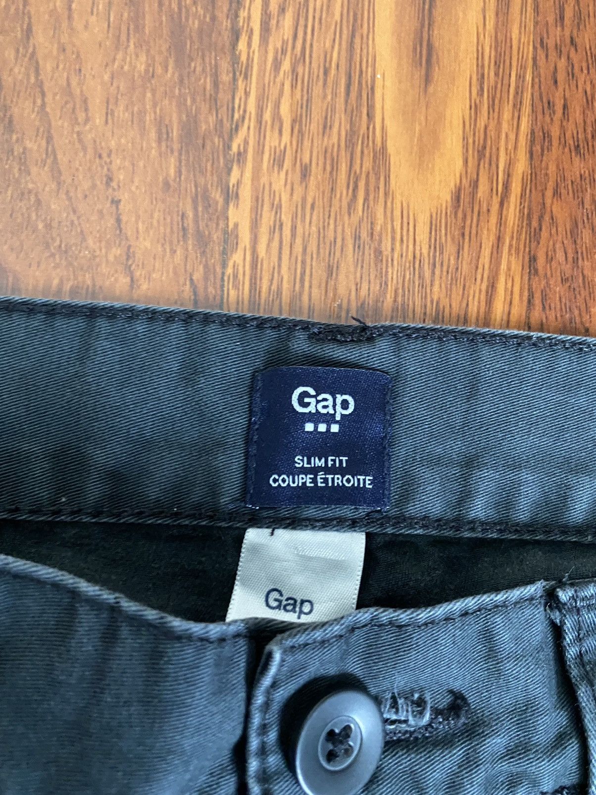 Gap × Vintage Vintage GAP Dark Washed Denim Pants Size US 30 / EU 46 - 4 Thumbnail