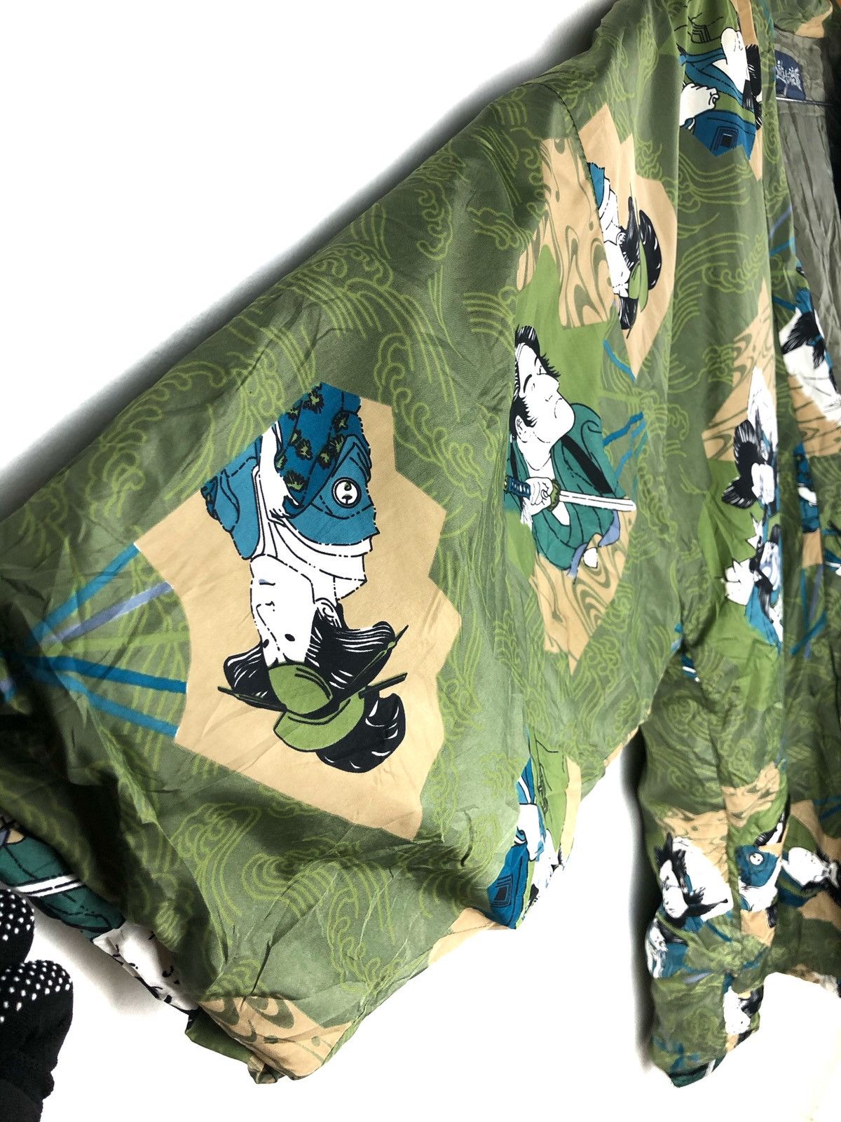 Japanese Brand × Vintage Vintage Kimono samurai ninja Japan traditional Size US L / EU 52-54 / 3 - 4 Thumbnail
