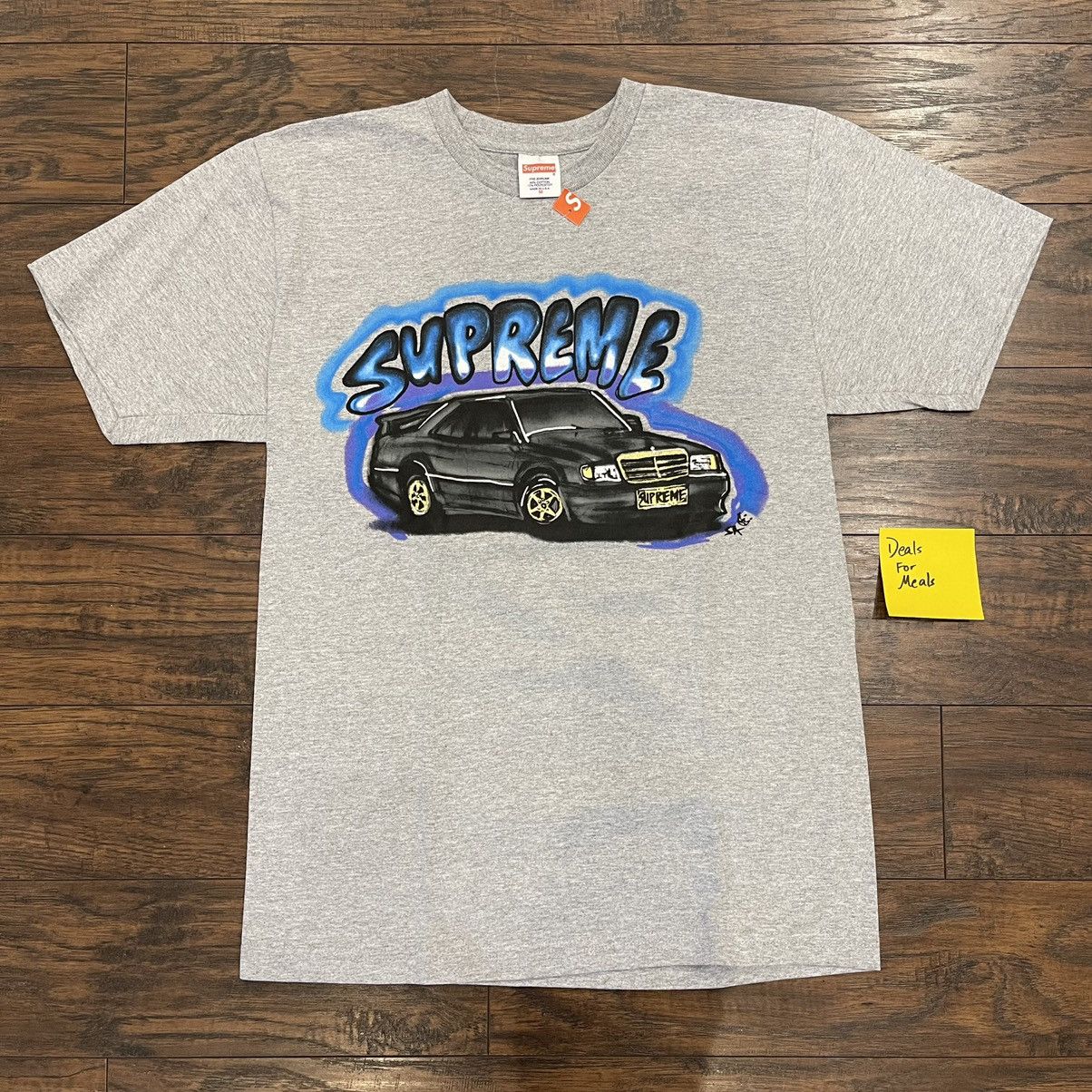 Supreme Supreme King Phade Mercedes Benz tee Grey SS14 Grailed